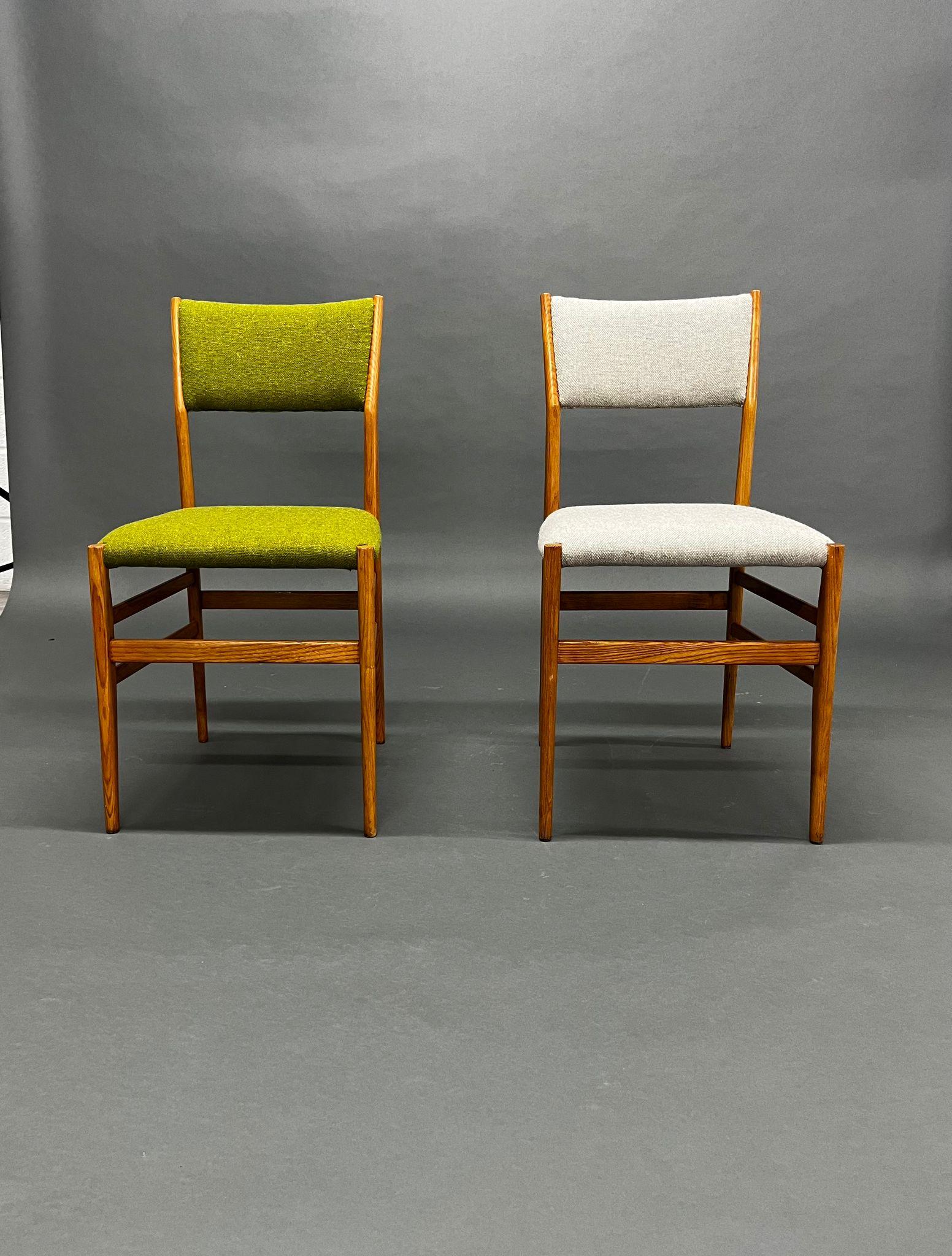 Upholstery Gio Ponti for Cassina, Leggera Chair, Model 646, 1950s  