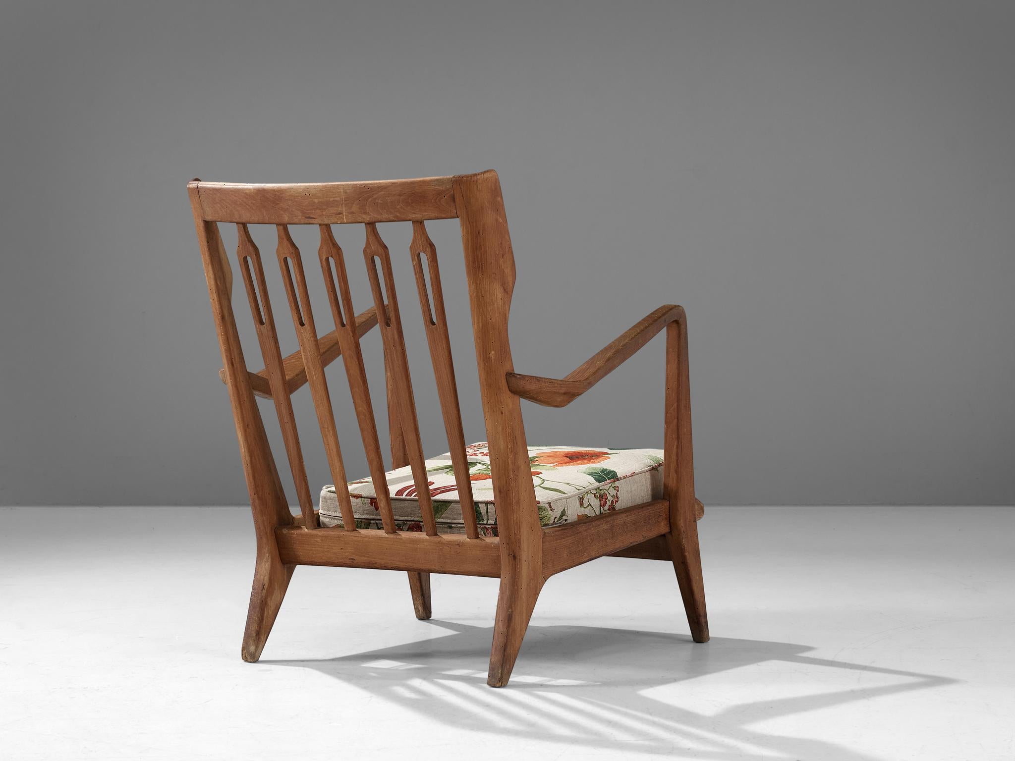 Italian Gio Ponti for Cassina 'Model 516' Lounge Chair