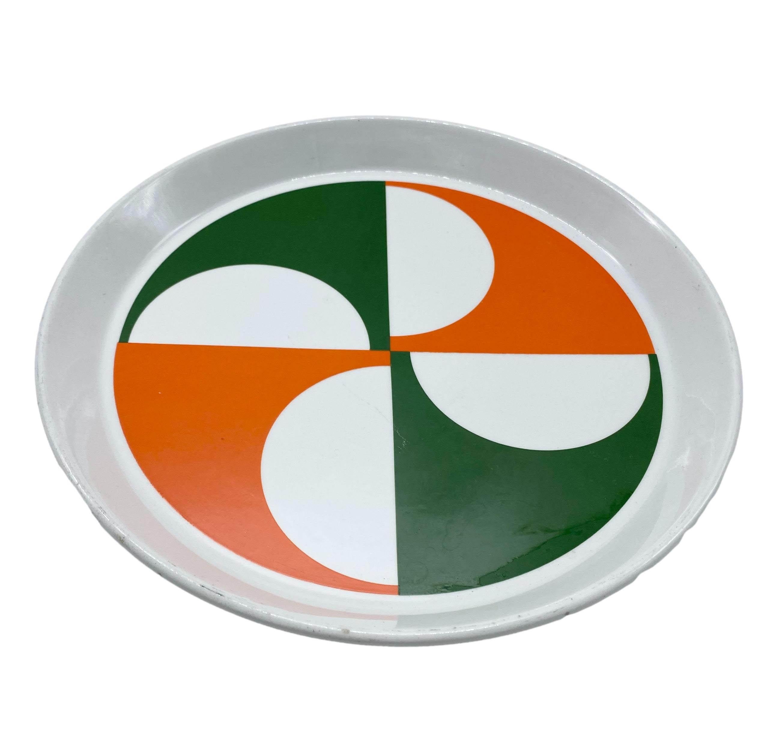 A plate designed by Gio Ponti as part of the 