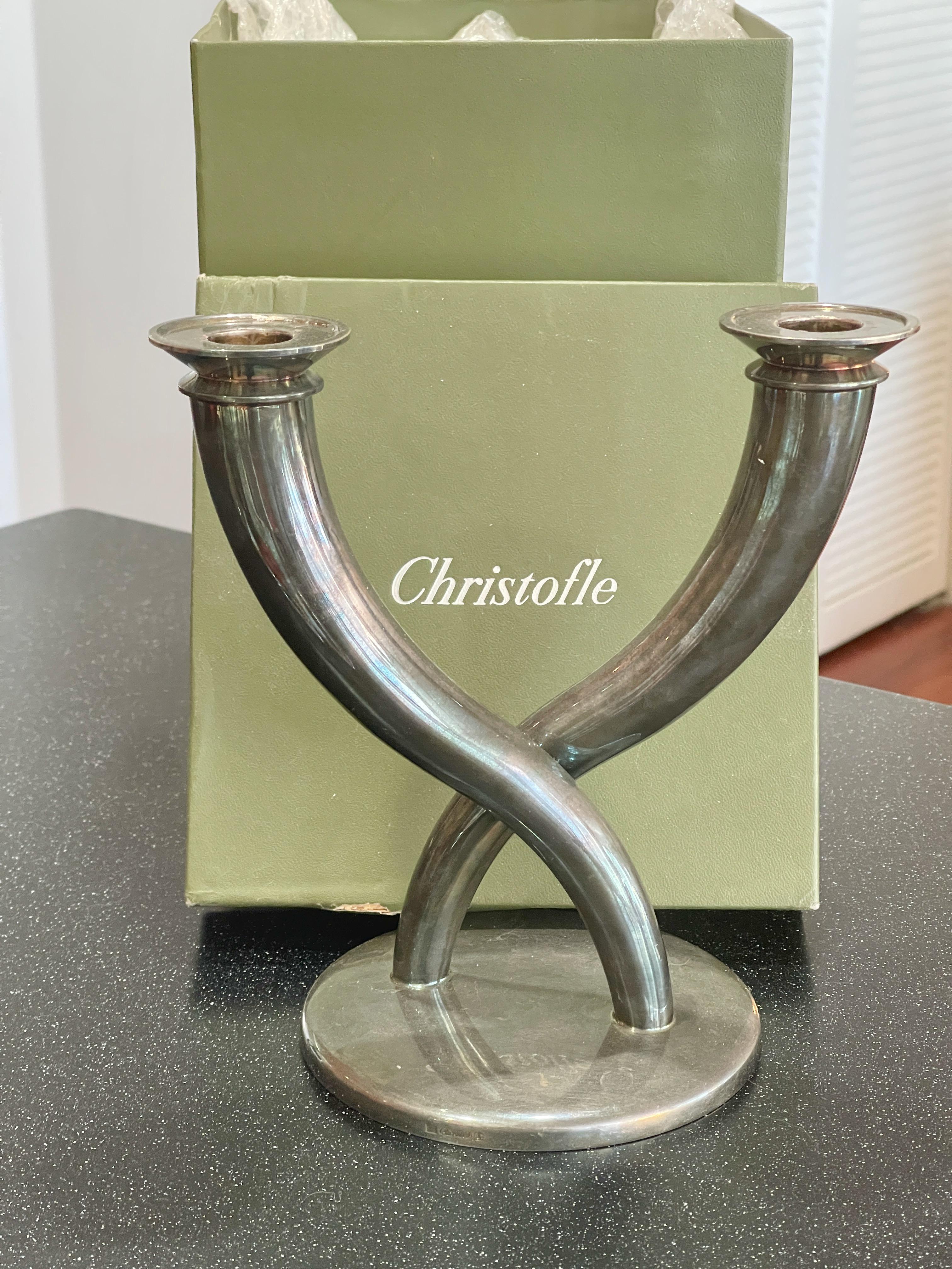 Gio Ponti for Christofle Cornucopia Candelabrum For Sale 8