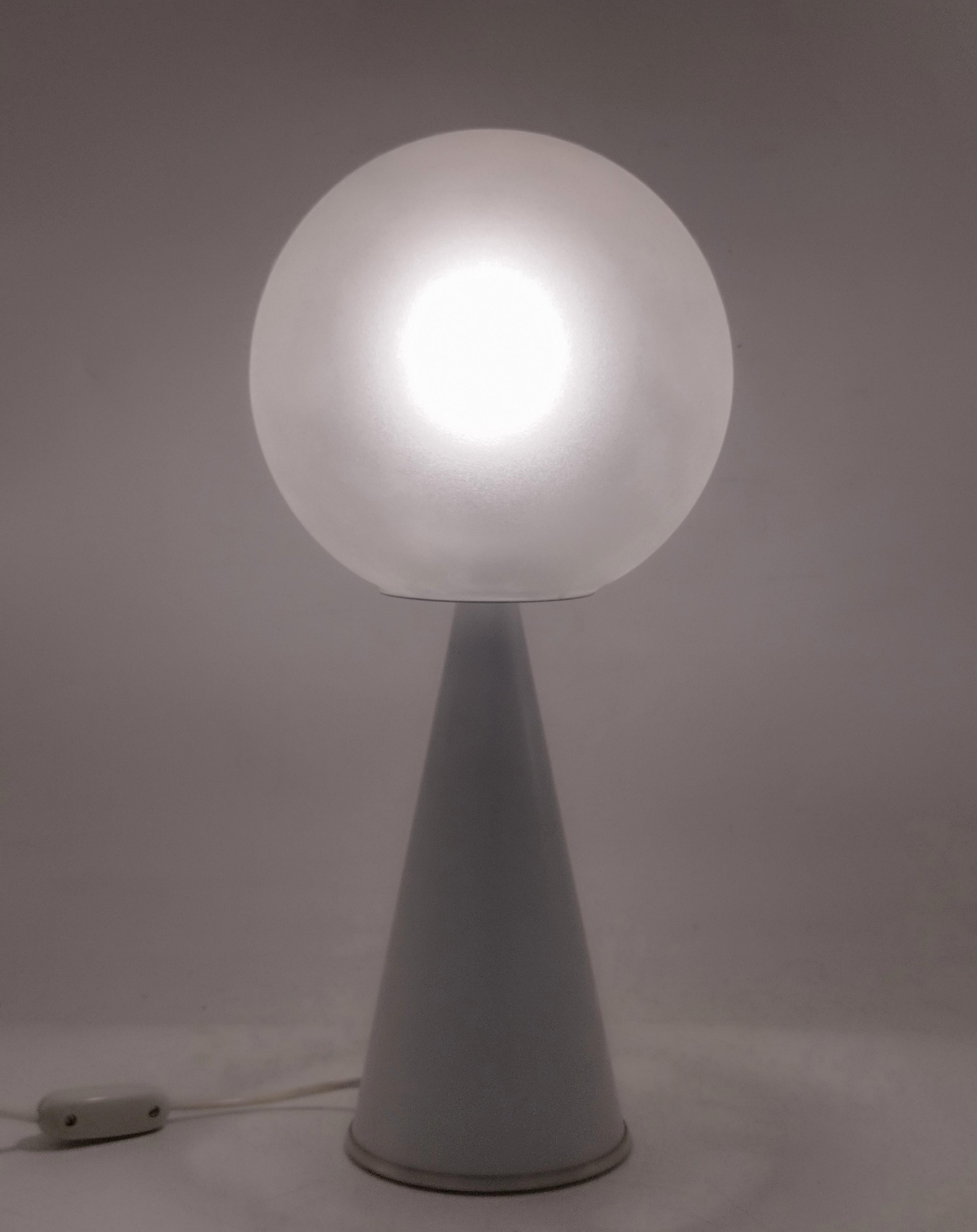 Milieu du XXe siècle Lampe de bureau Bilia de Gio Ponti pour Fontana Arte, Italie, années 1960 en vente