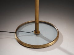 Gio Ponti for Fontana Arte ‘Parco dei Principi’ Floor Lamp with Beige Shade