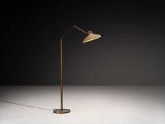 Gio Ponti for Fontana Arte ‘Parco dei Principi’ Floor Lamp with Beige Shade