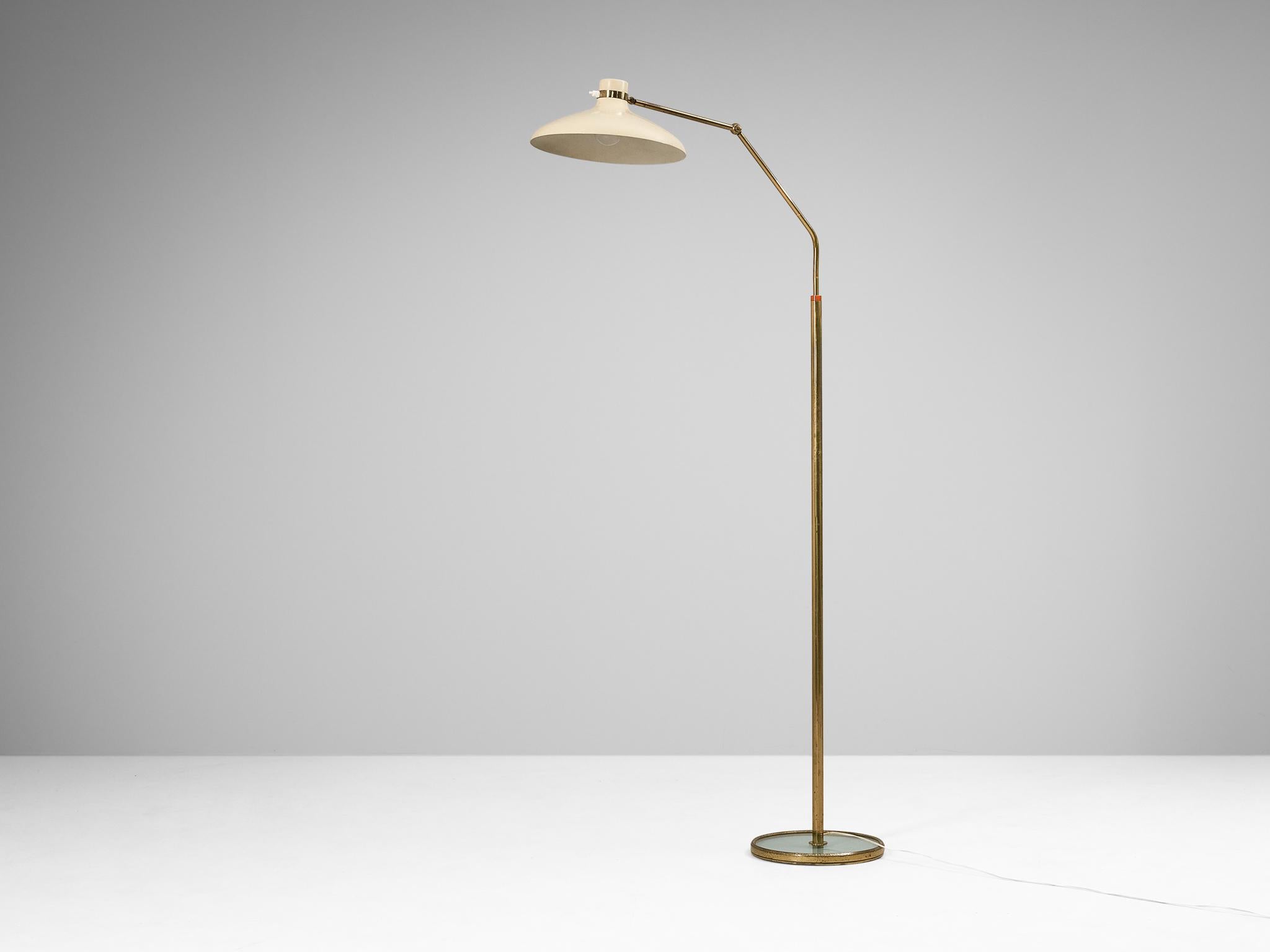 Gio Ponti for Fontana Arte ‘Parco Dei Principi’ Floor Lamp with White Shade  For Sale 3