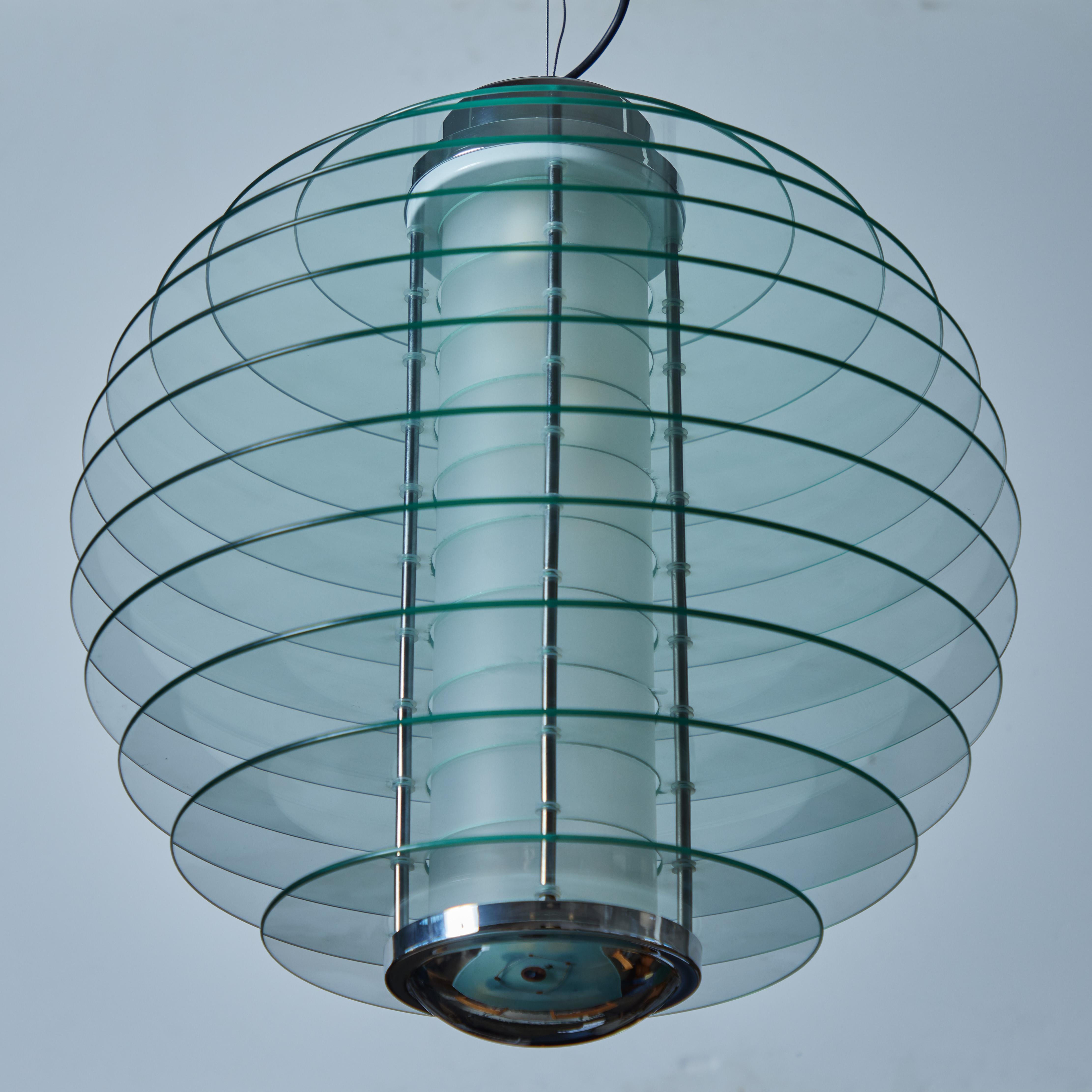 Gio Ponti for Fontana Arte Suspension Pendant Lamp For Sale 4