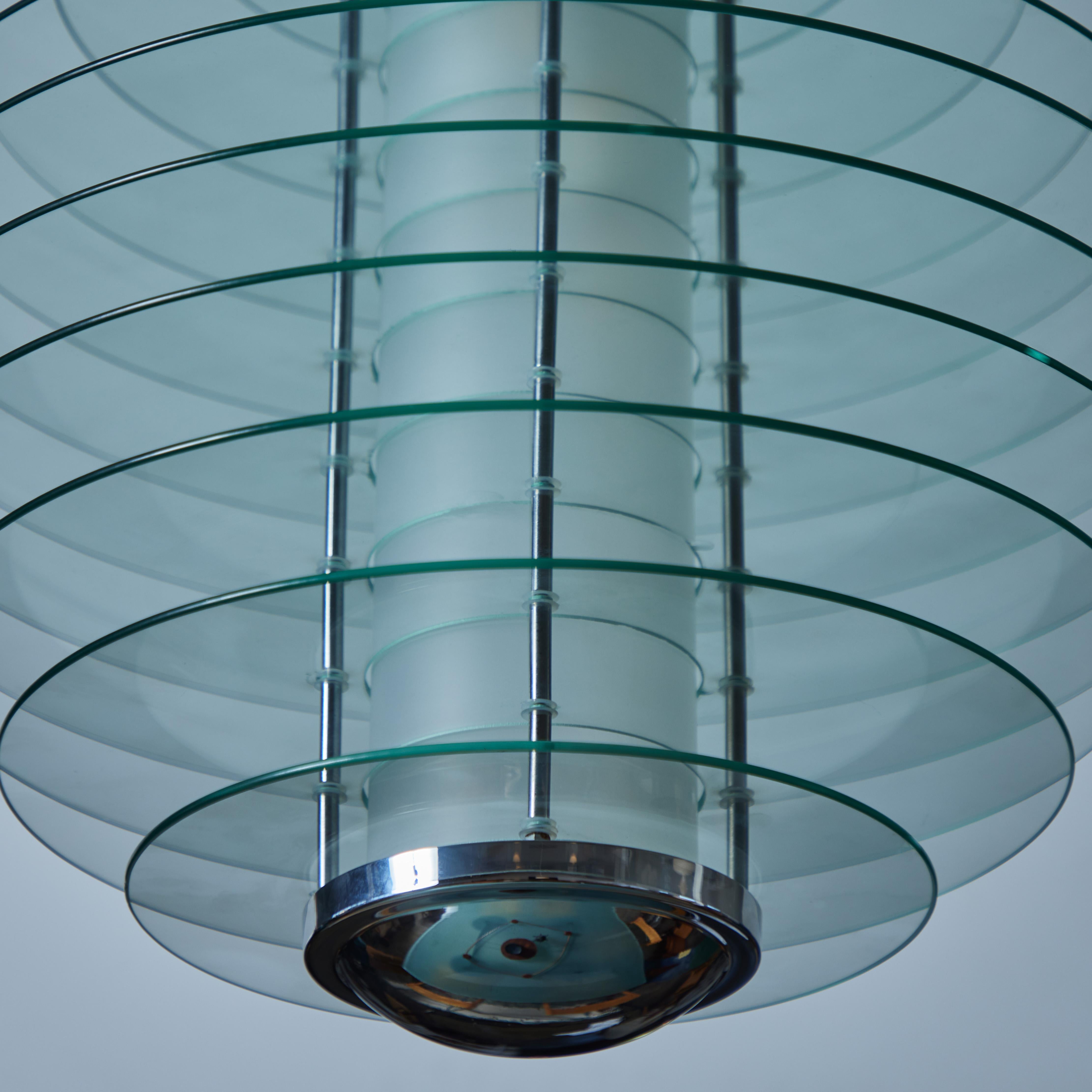 Gio Ponti for Fontana Arte Suspension Pendant Lamp For Sale 9