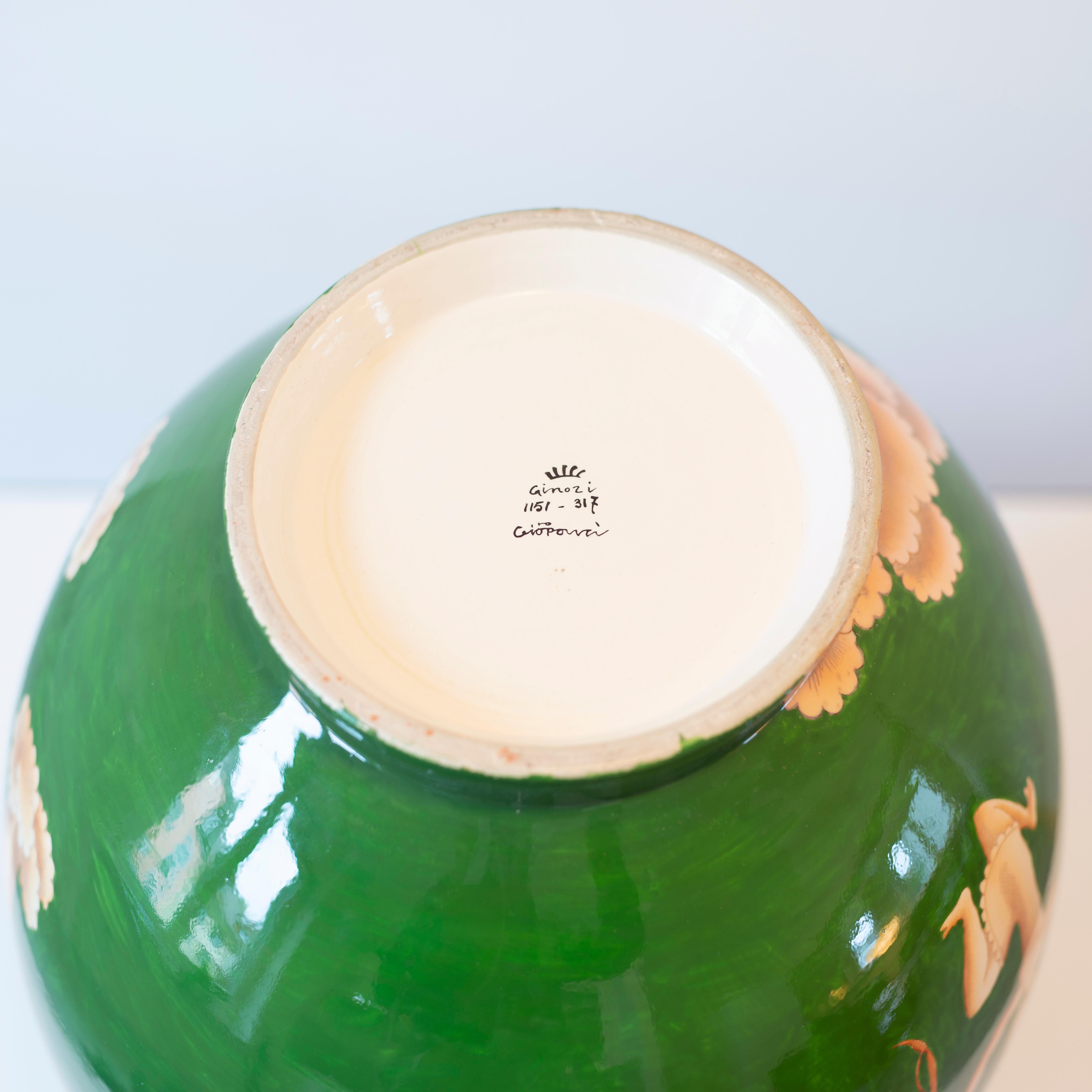 Gio Ponti for Ginori, Art Deco Vase, Signed In Excellent Condition In Zürich, CH