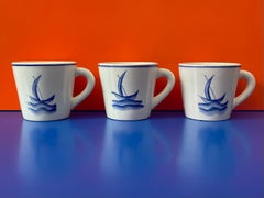Gio Ponti for Ginori S. Cristoforo Demitasse Cups