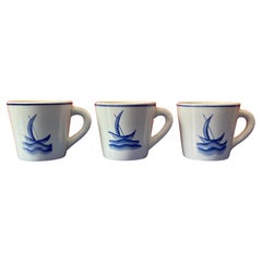 Gio Ponti for Ginori S. Cristoforo Demitasse Cups