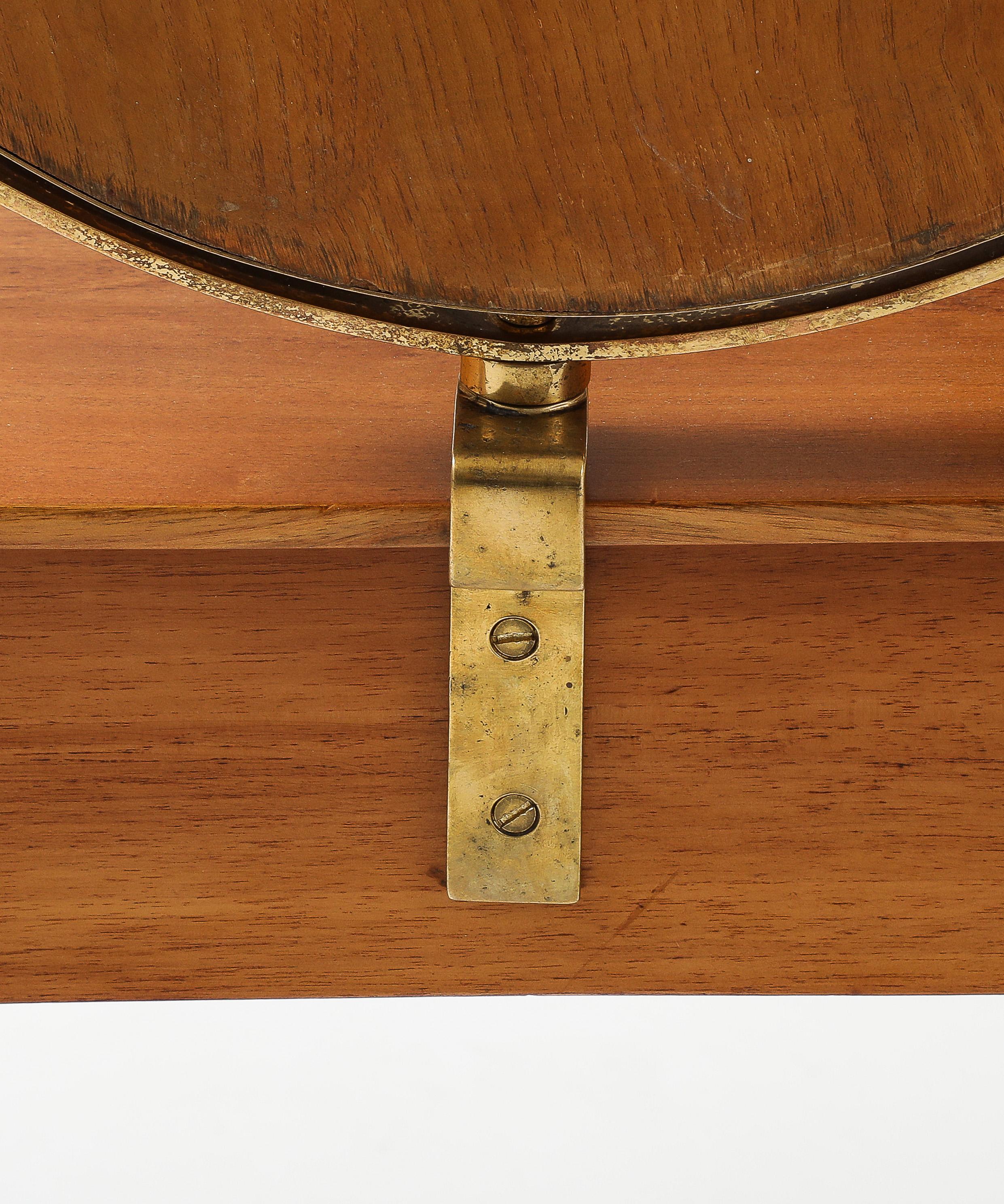 Gio Ponti for Giordano Chiesa Vanity Table with Mirror from Hotel Royal, Naples For Sale 6