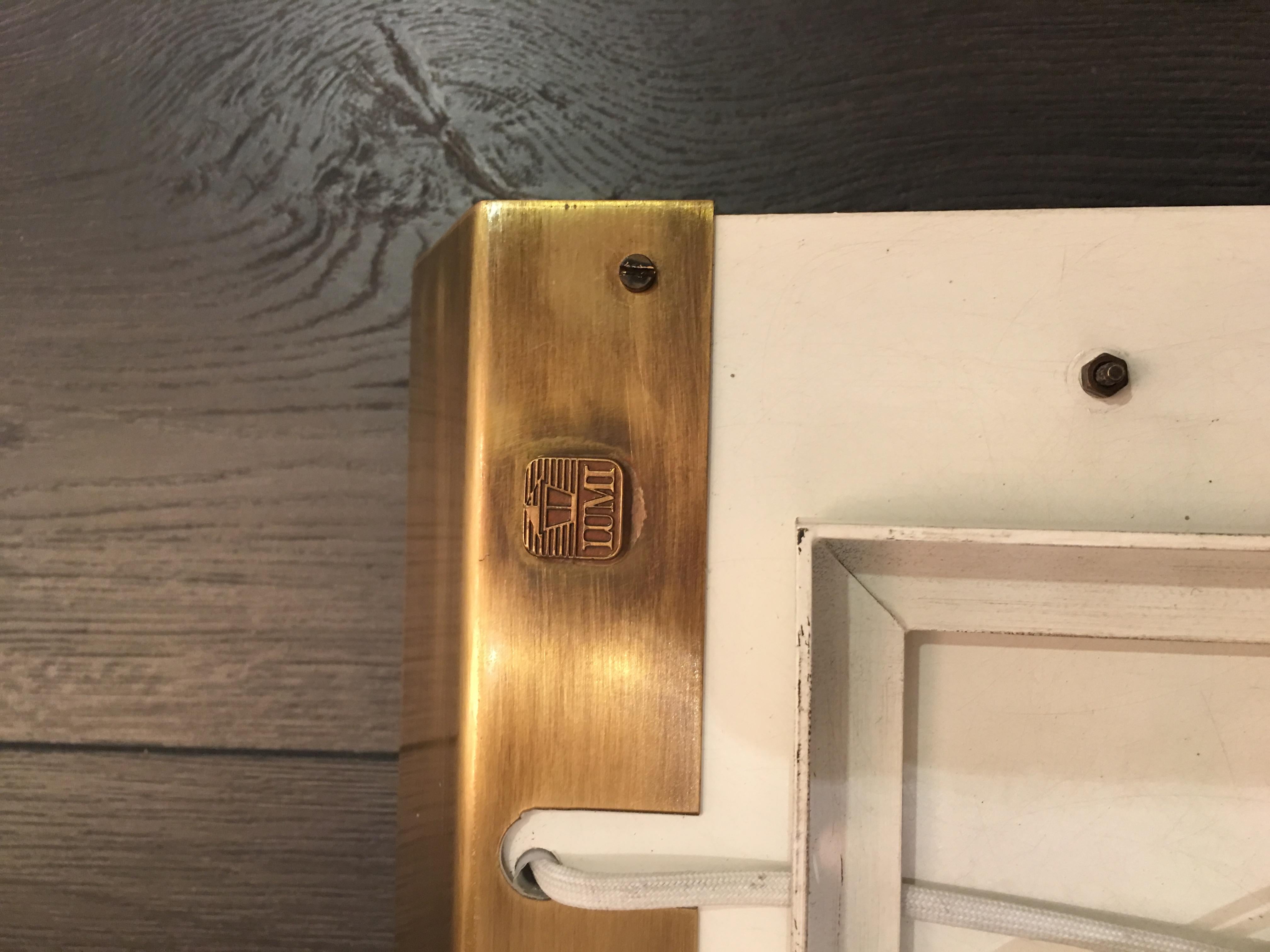 Gio Ponti para Lumi Raro par de apliques 