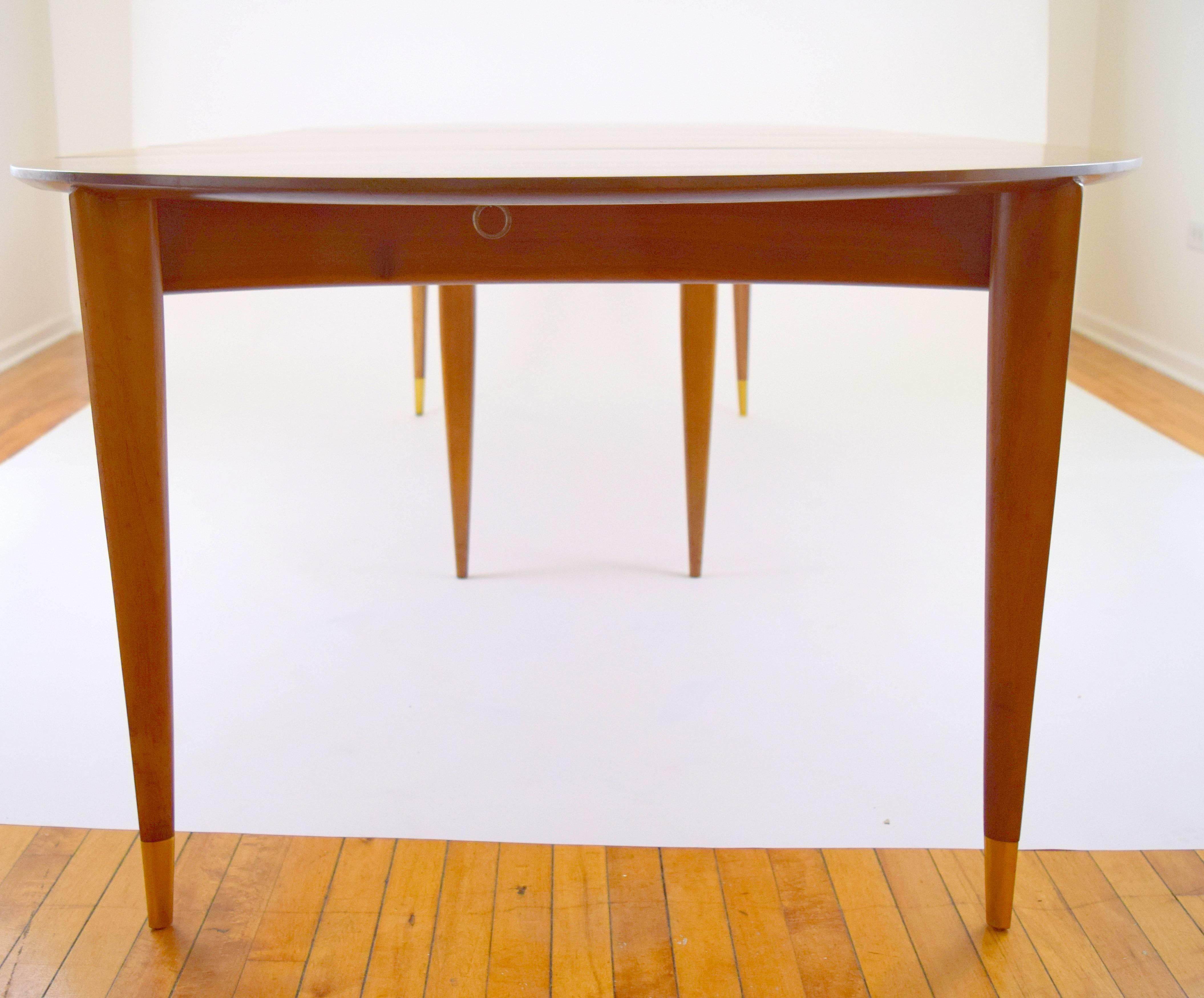 Gio Ponti for Singer and Sons Dining Table For Sale 2
