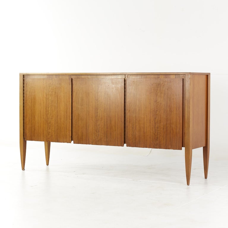 Gio Ponti for Singer and Sons Mid Century Model 2160 Walnut Cabinet For  Sale at 1stDibs | singer furniture china cabinet