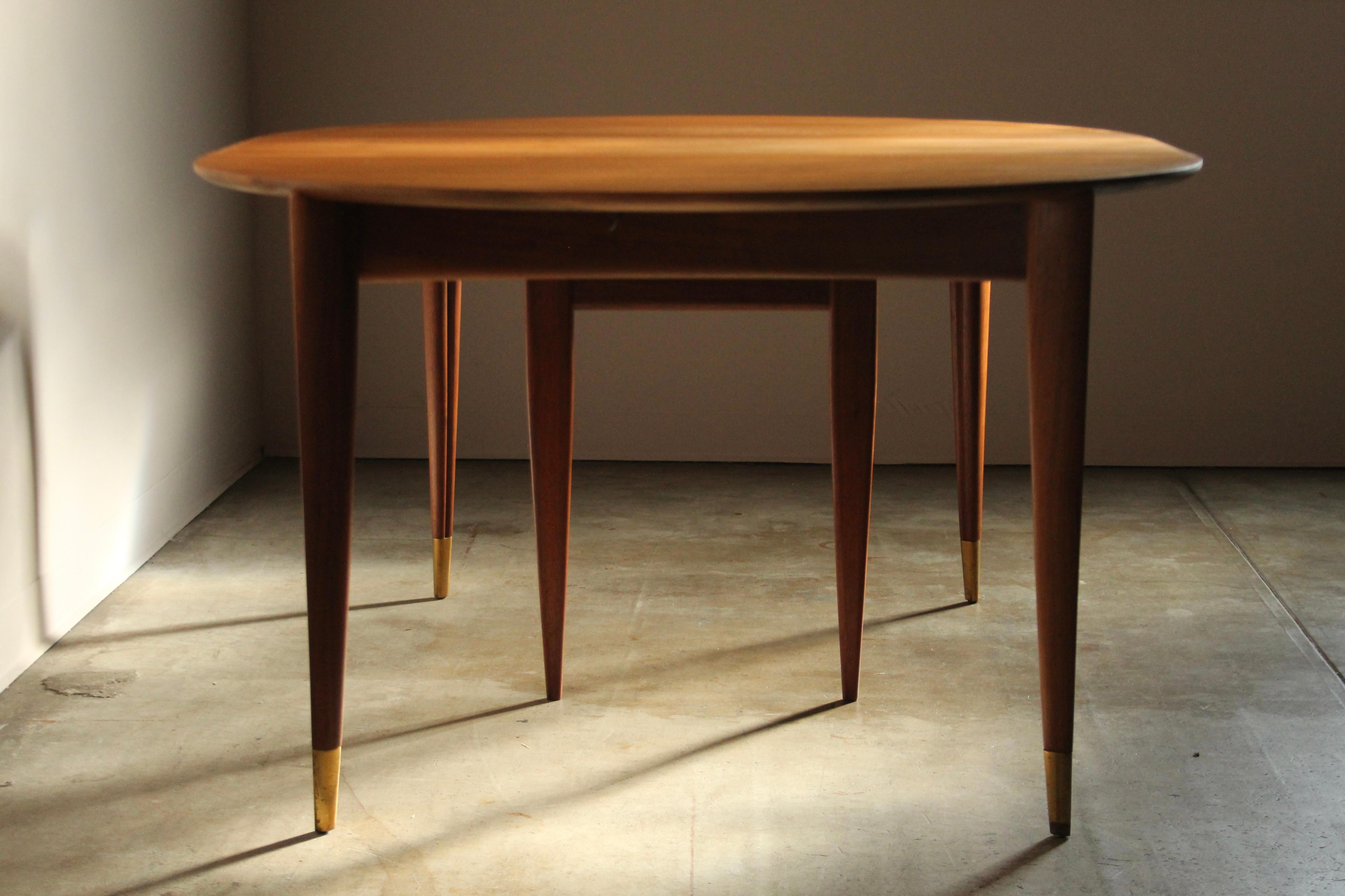 Gio Ponti for Singer and Sons 'Model 2135' Dining Table, 1950s im Angebot 10