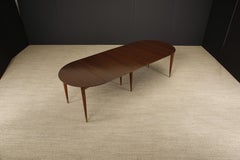 Gio Ponti for Singer & Sons #2135 Extendable Dining Table, c 1950, Refinished