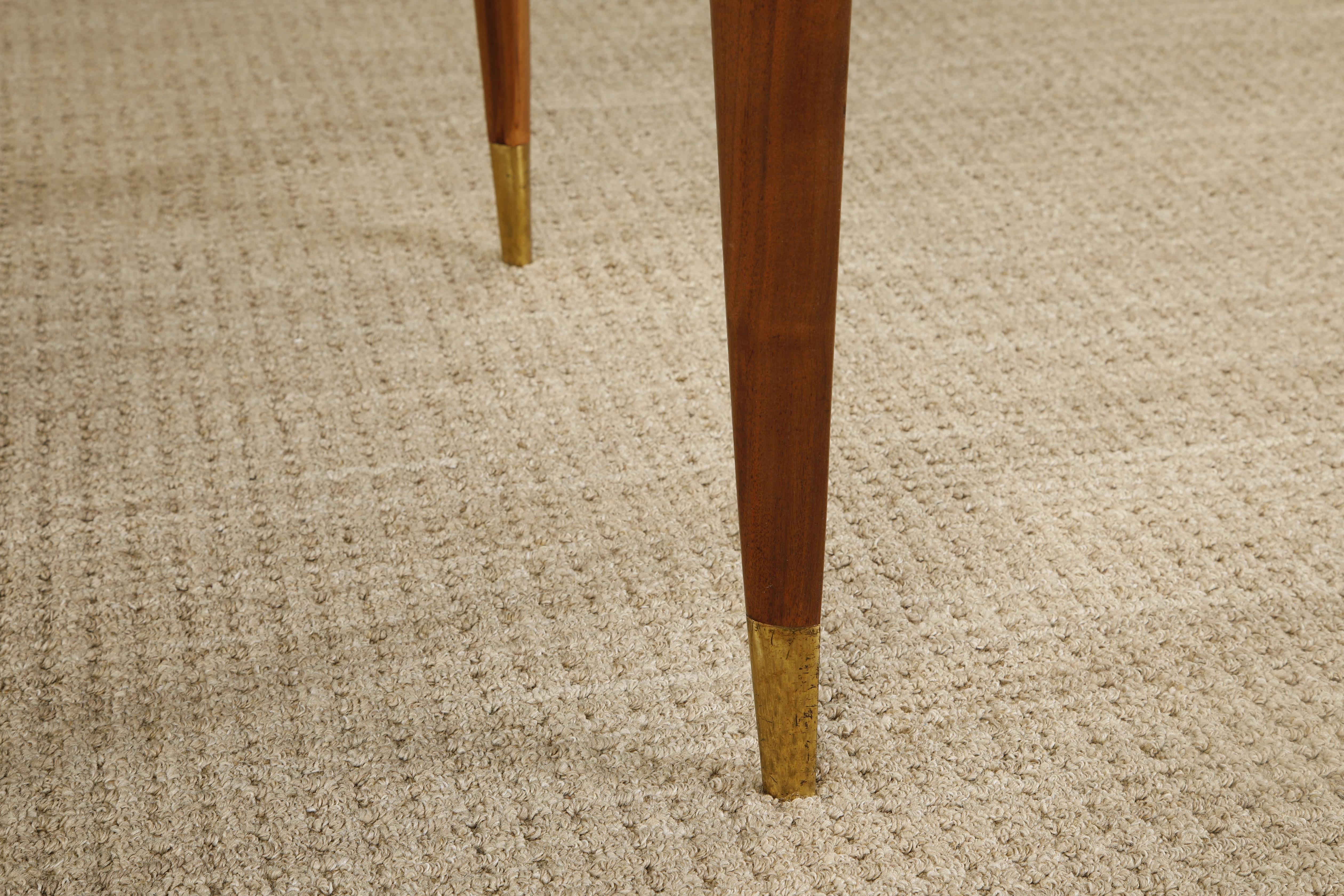 Mid-20th Century Gio Ponti for Singer & Sons Model #2135 Extendable Dining Table, c 1950, Signed
