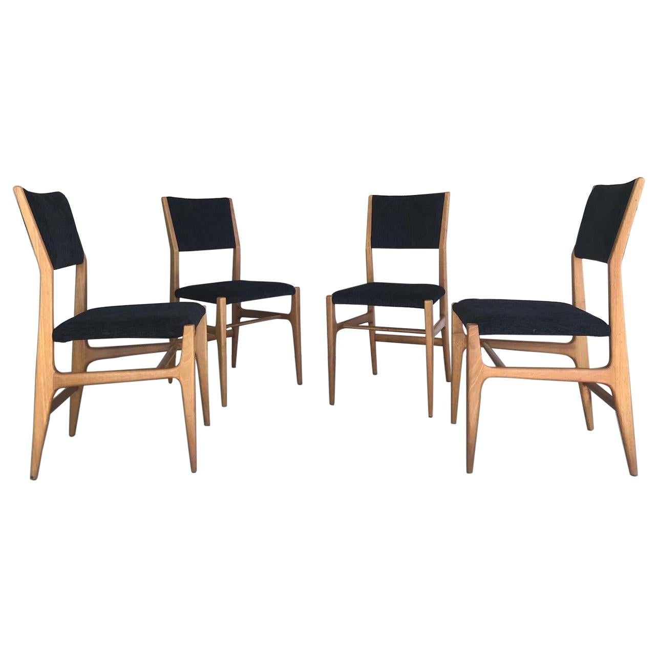 Gio Ponti Dining Chairs, 20th Century