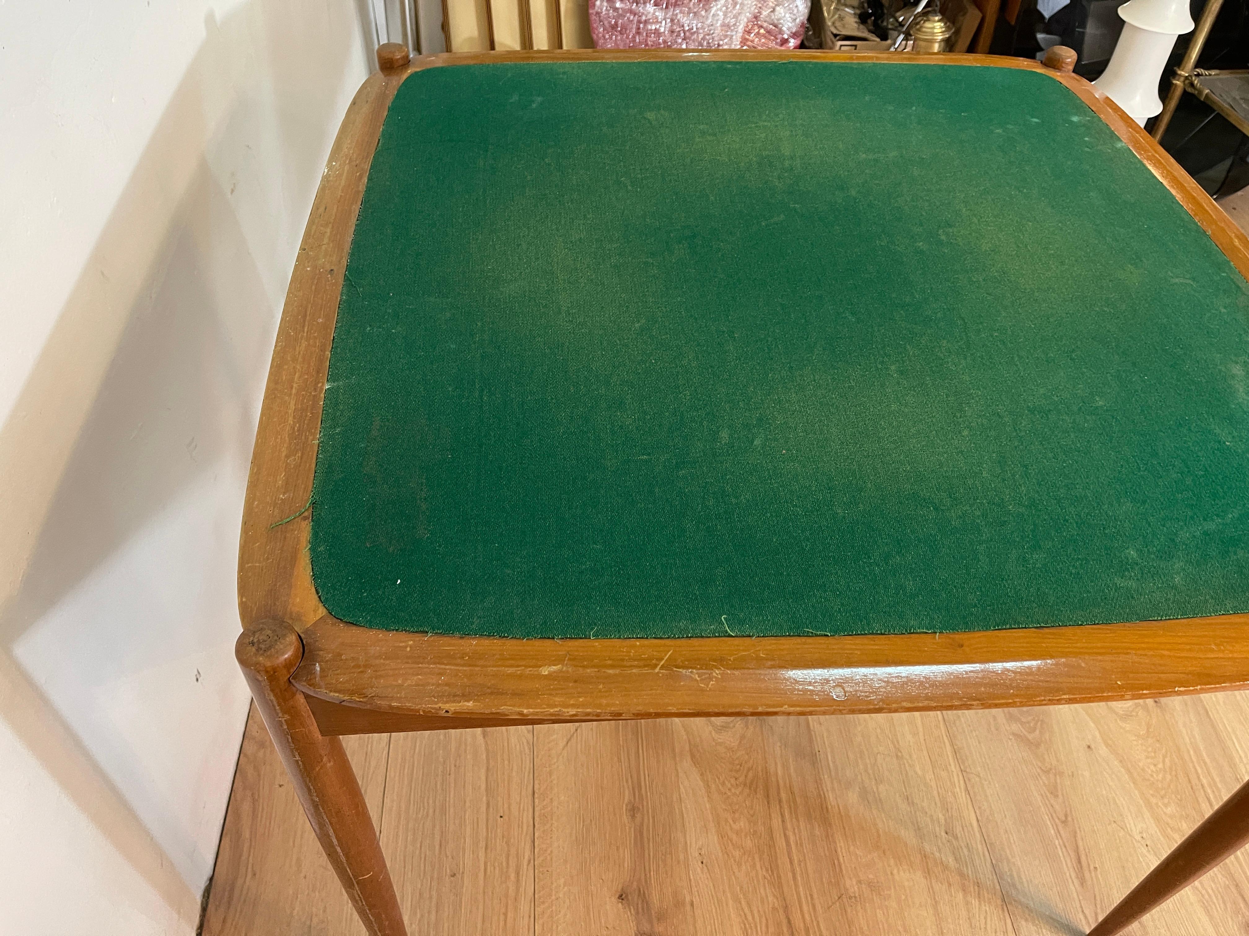 Fabric Giò Ponti Game Table For Sale