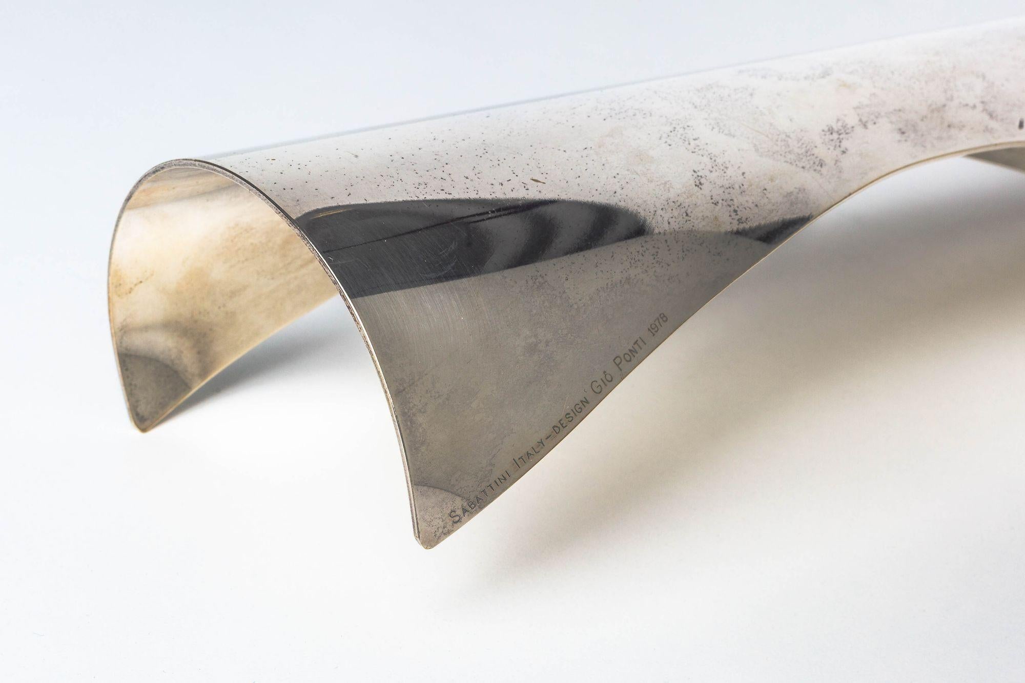 Italiano Scultura a mano Gio Ponti di Sabattini in vendita