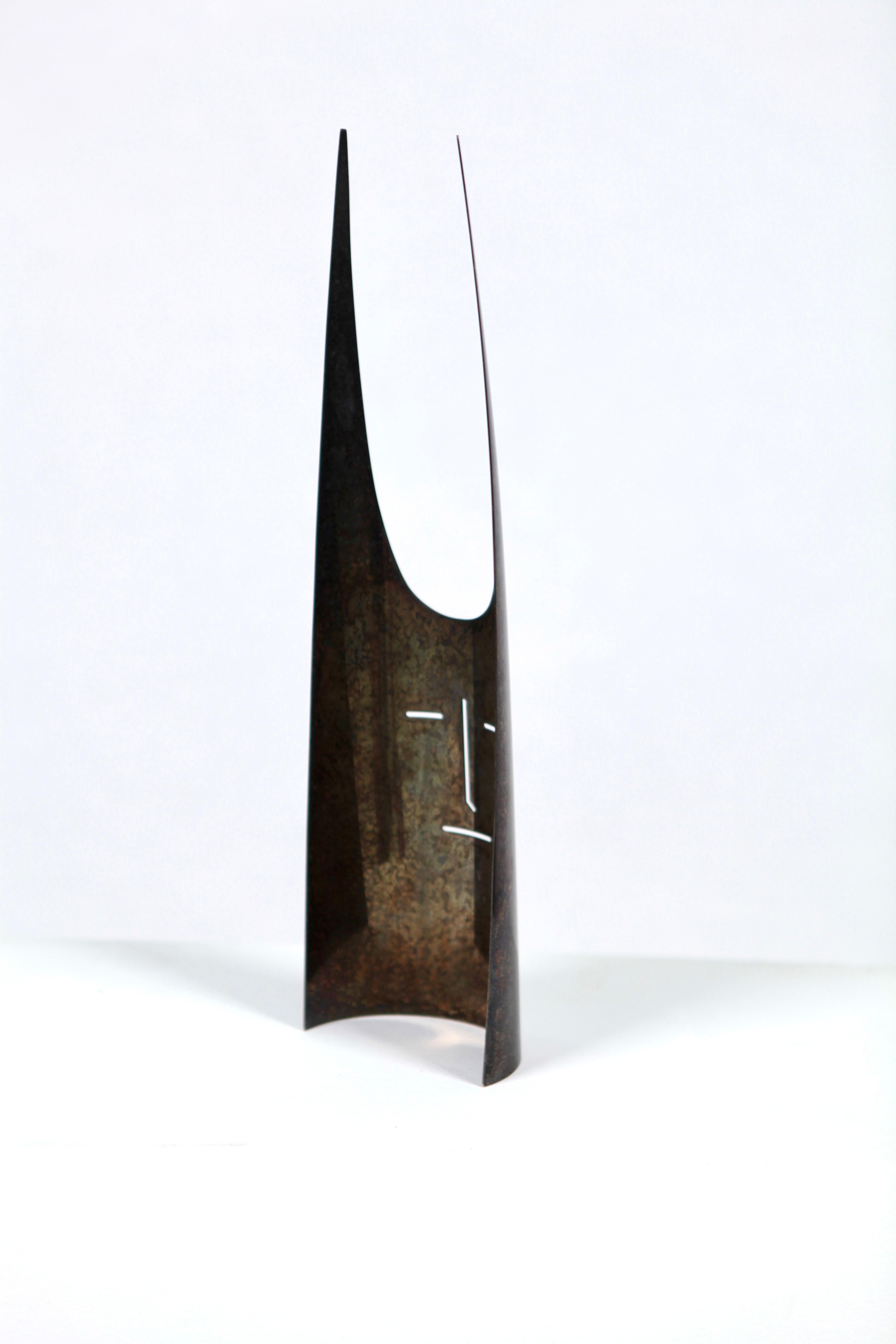 Gio Ponti, 'Horned Mask', Silver Plated Bottle Cover, Sabattini, Italy 1978 In Good Condition In Berlin, DE