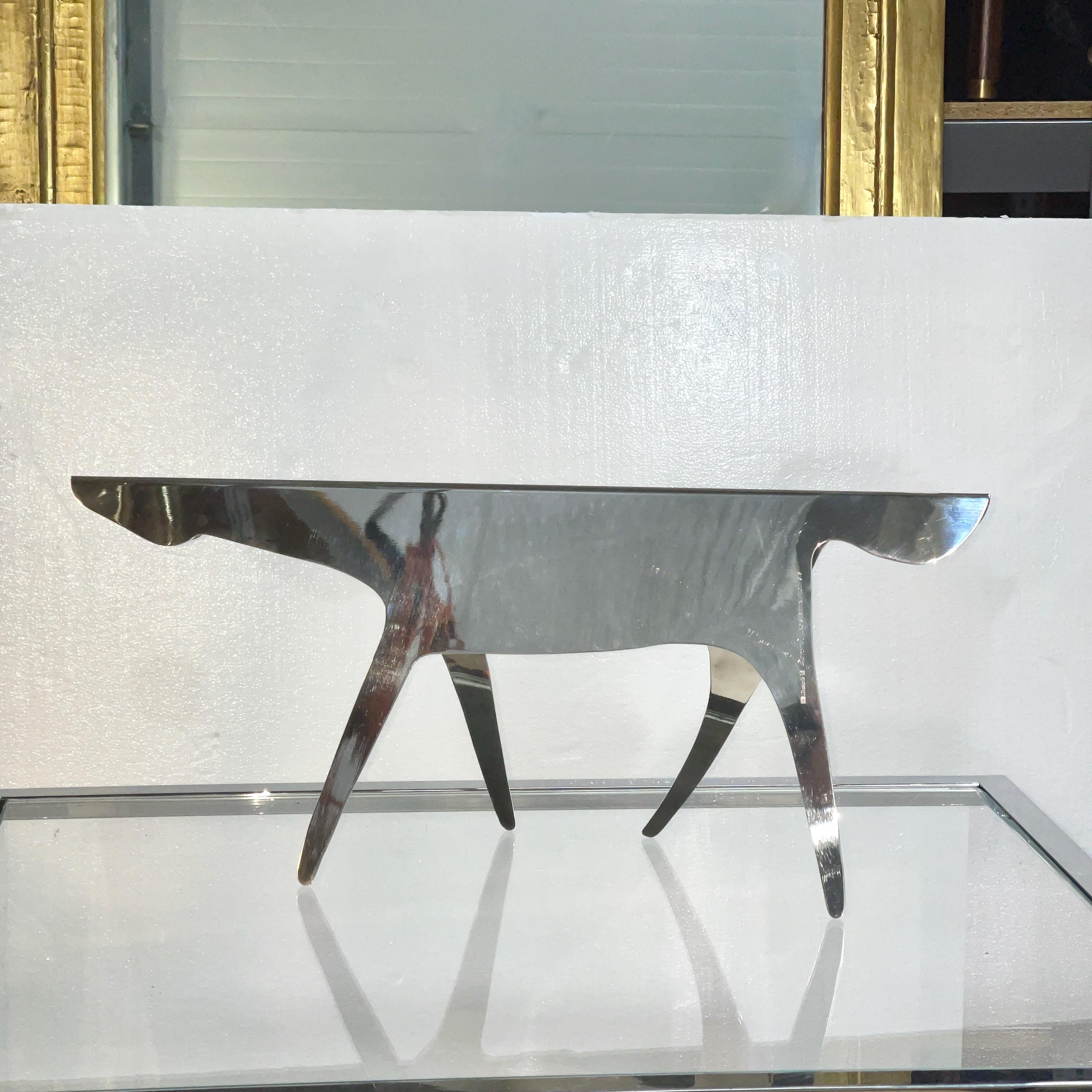 Gio Ponti Cavallo Scultura in argento con Lino Sabattini per Christofle in vendita 7