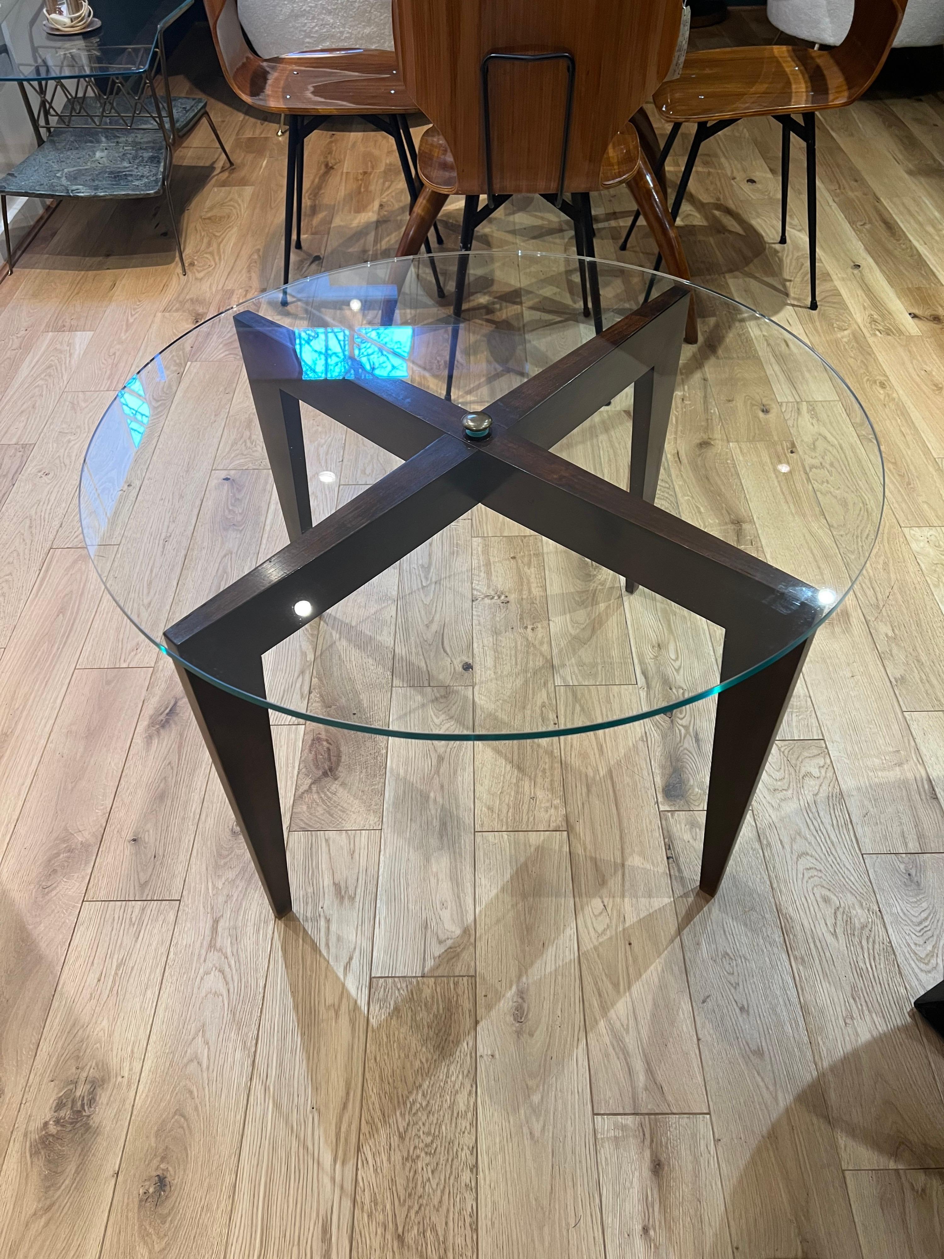 Italian Gio Ponti Iconic Coffee Table with Certificate of Authenticity For Sale