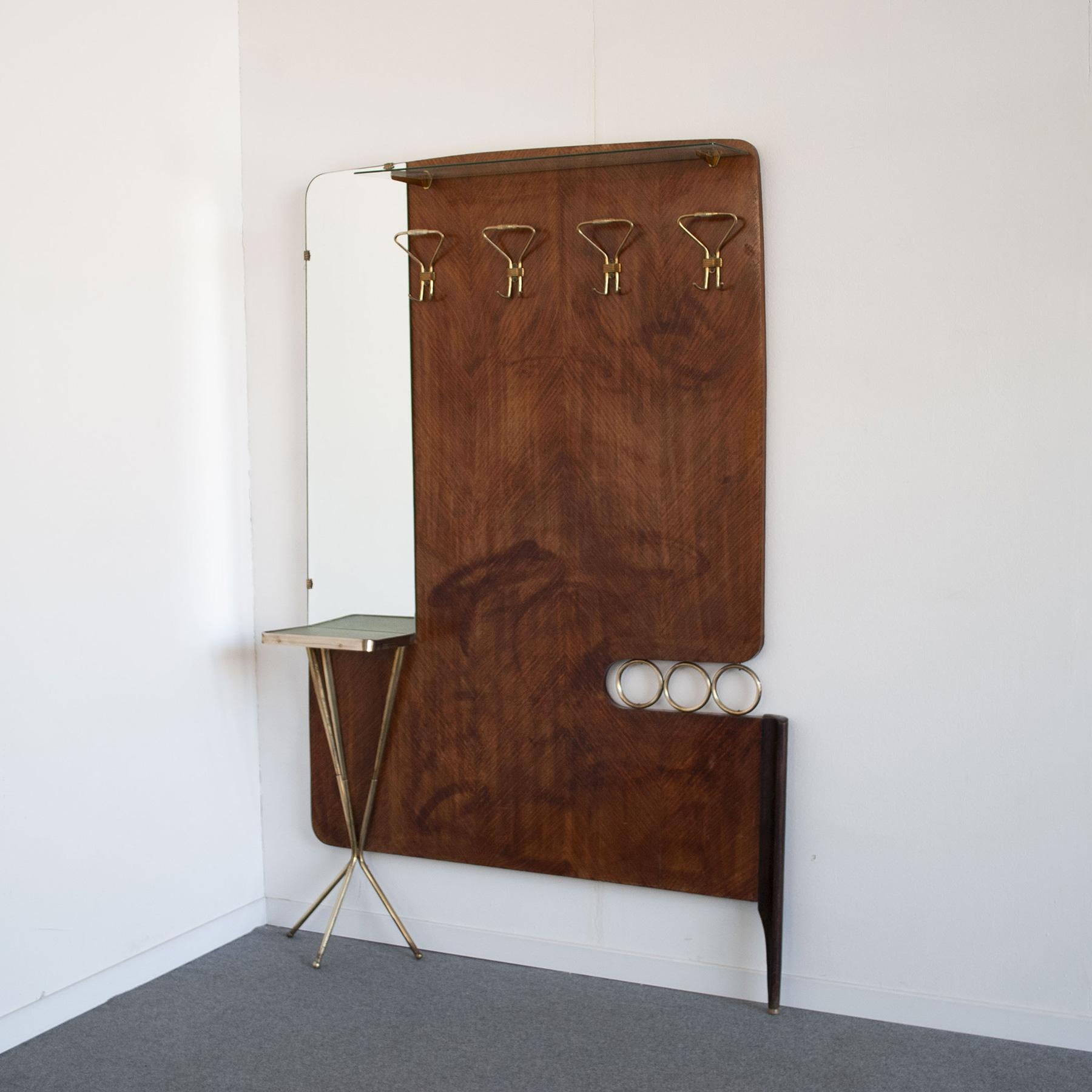 Giò Ponti in the Manner Italian Midcentury Coat Racks 50's In Good Condition For Sale In bari, IT