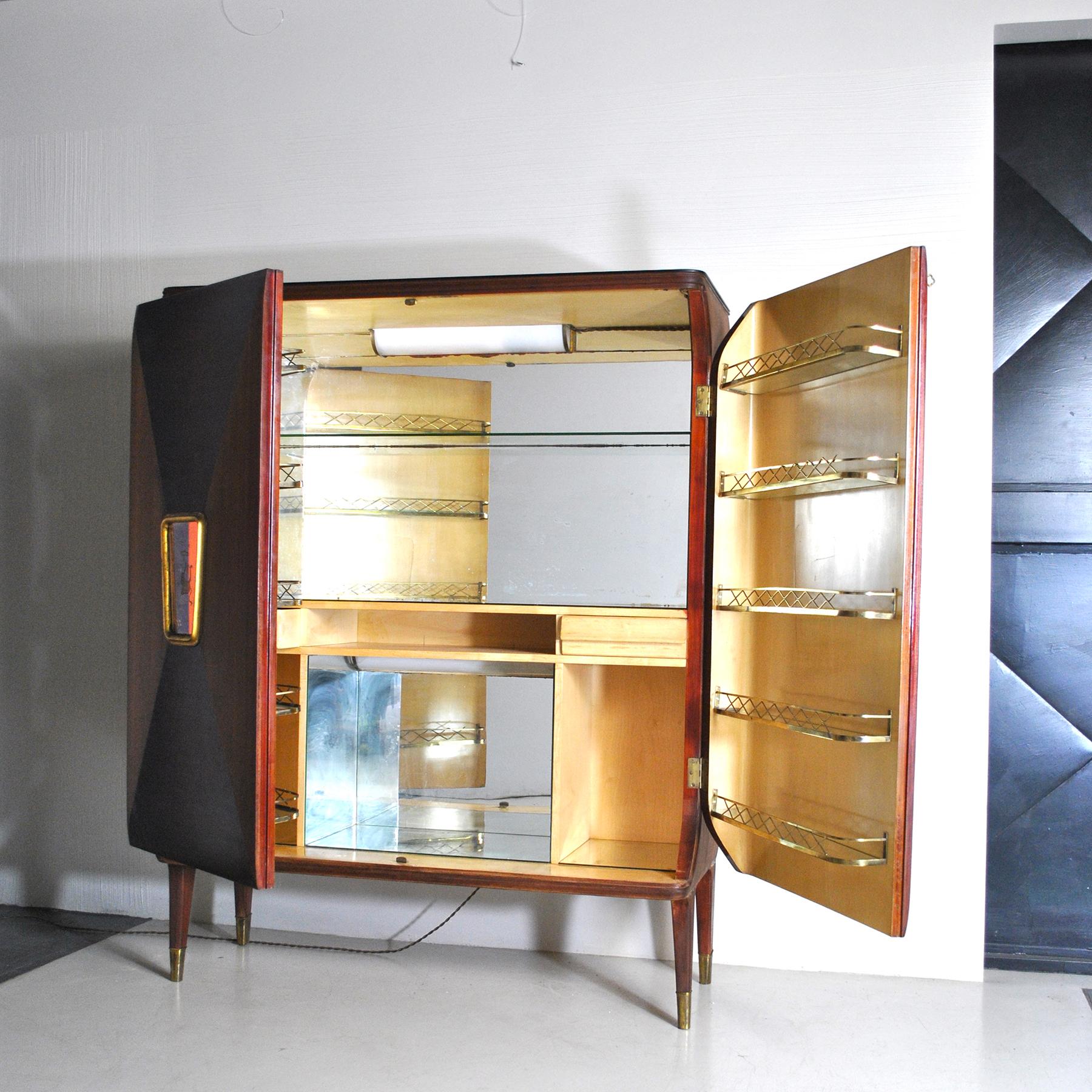 Gio Ponti in the Style Cabinet Bar Late 40 9