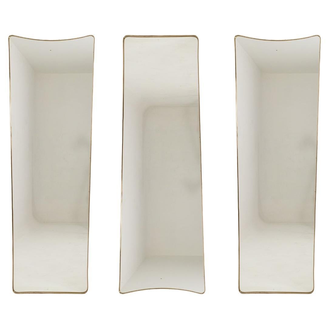 Gio Ponti, dans le style de. Triptyque. Années 1980/90.