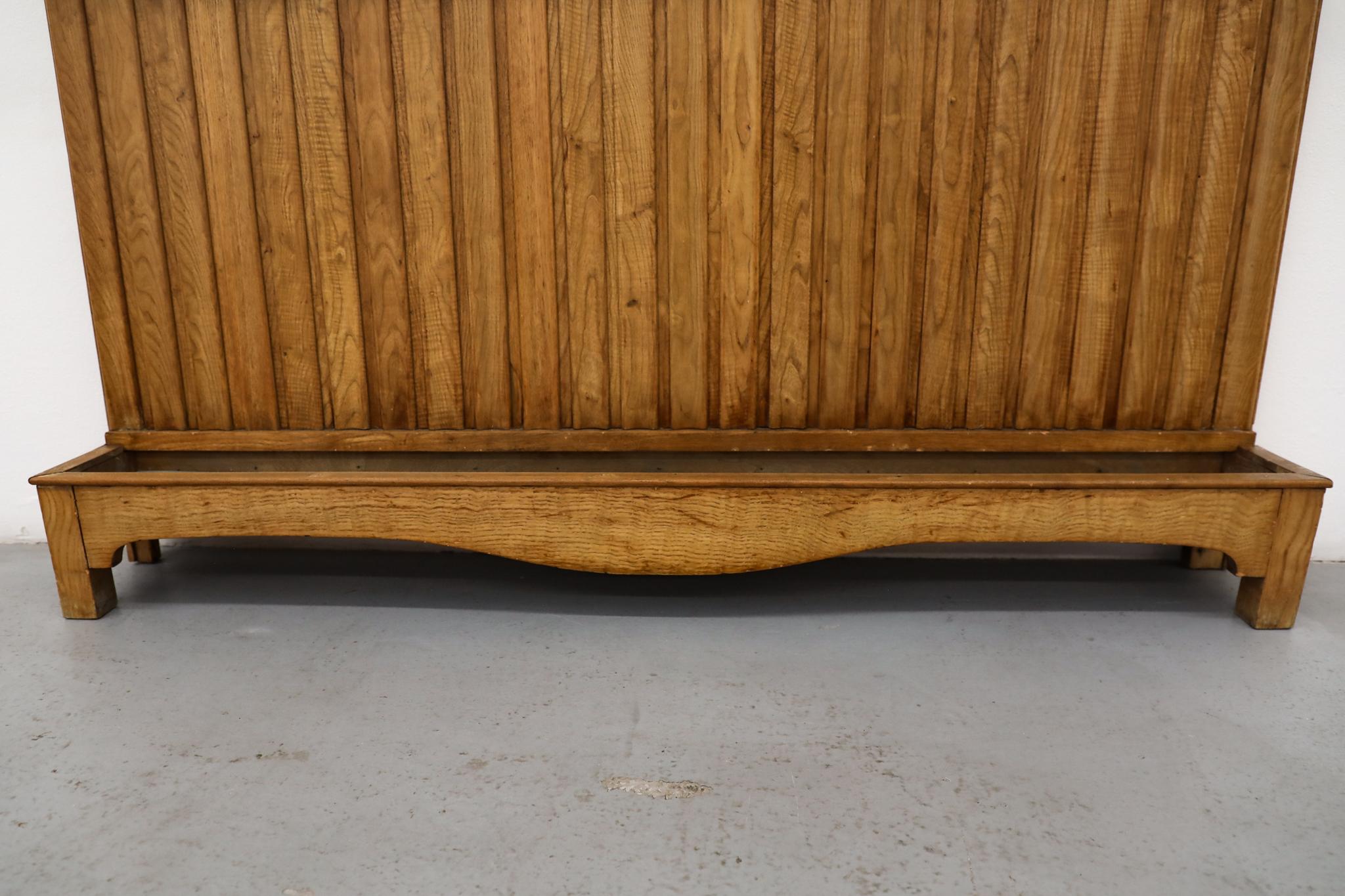 Gio Ponti Inspired Hallway Rack with Hooks and Umbrella Tray For Sale 11
