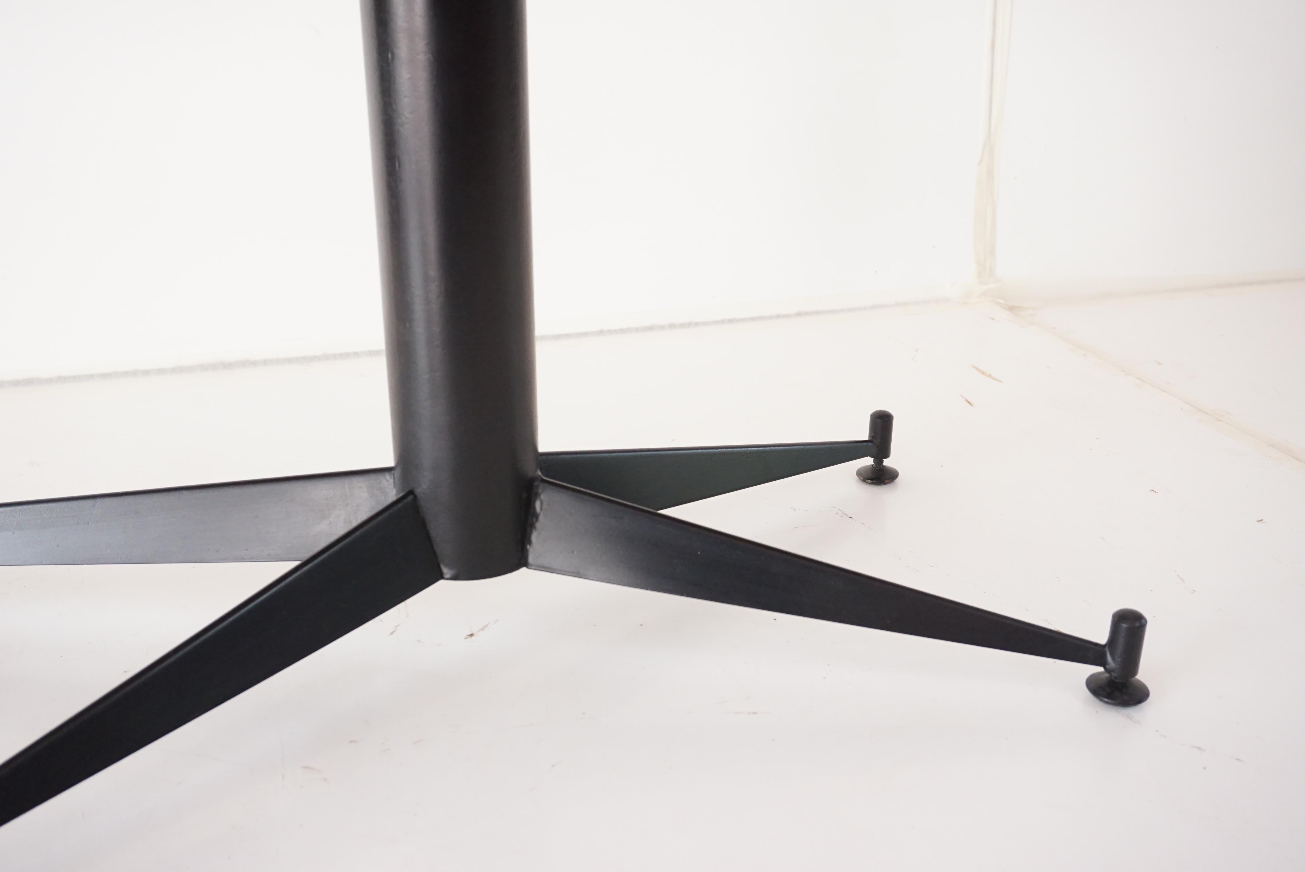 Gio Ponti Irregular, Asymmetrical Black Mirrored Low Coffee Table, RIMA 1955 5