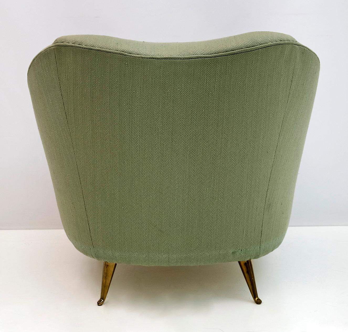 Gio Ponti Italian Armchair for Casa E Giardino, 1930s In Good Condition In Puglia, Puglia