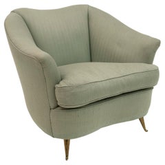 Paire de fauteuils italiens de Gio Ponti pour Casa E Giardino, années 1930
