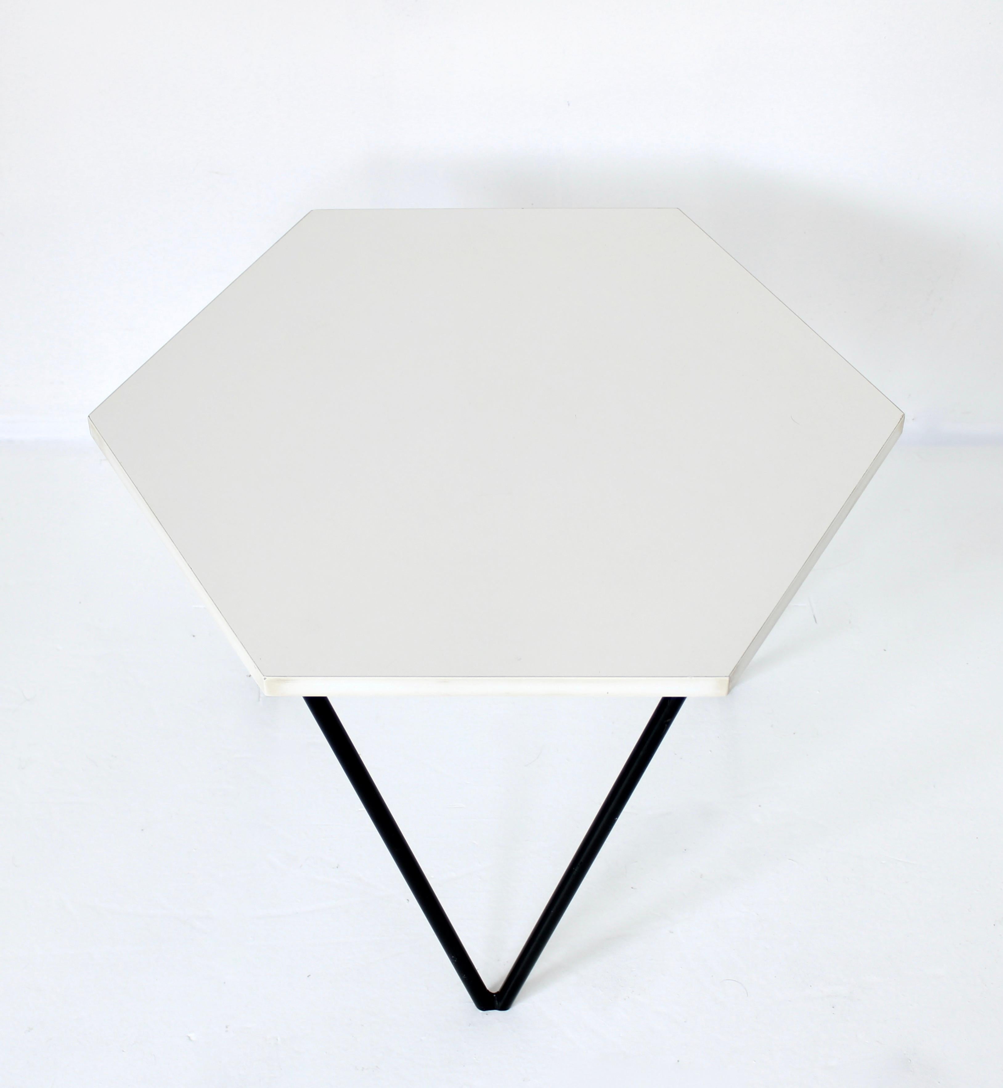 Gio Ponti Italian Coffee or Side Table circa 1950 White Laminate 1