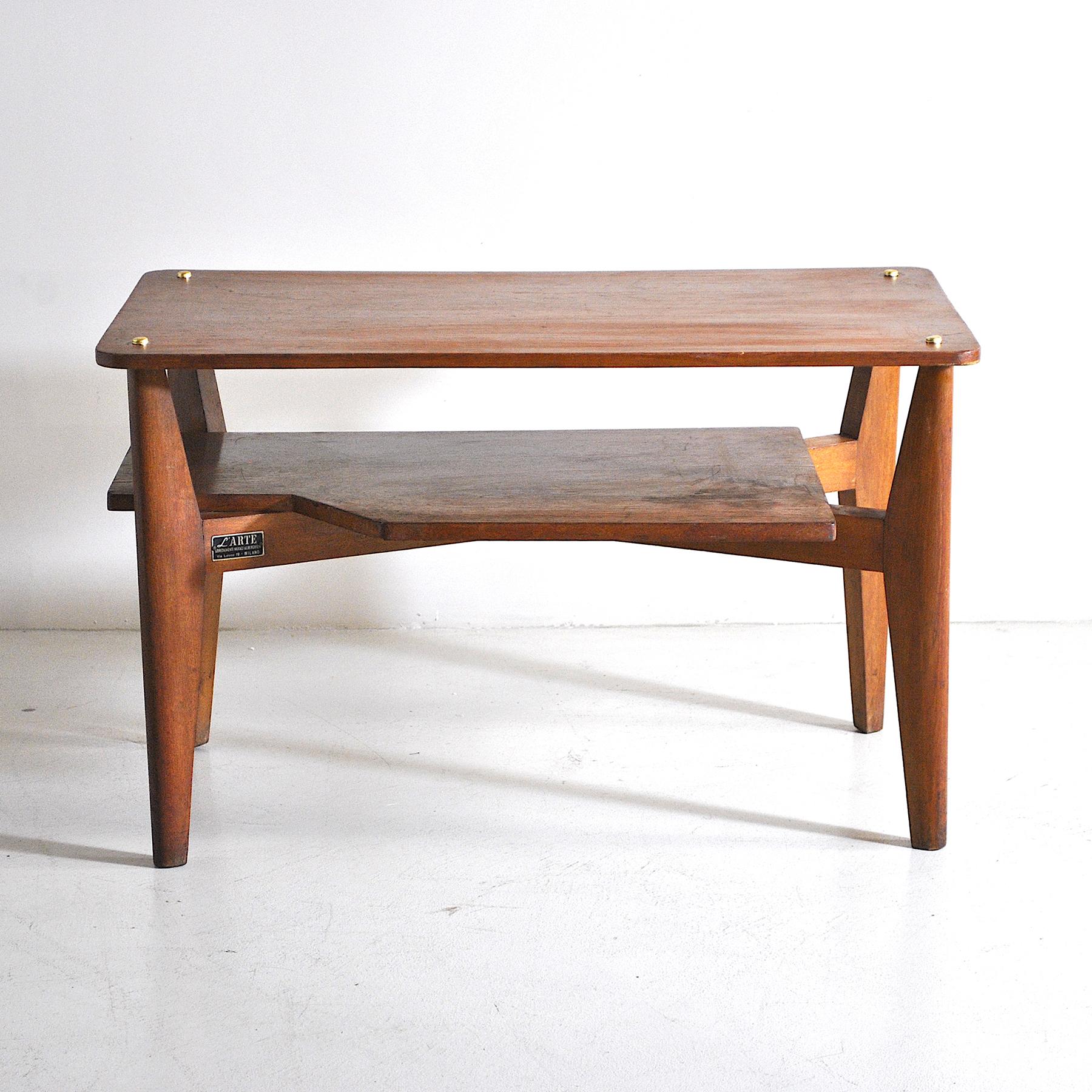 Mid-Century Modern Gio Ponti Italian Mid Century Coffee Table, 1950