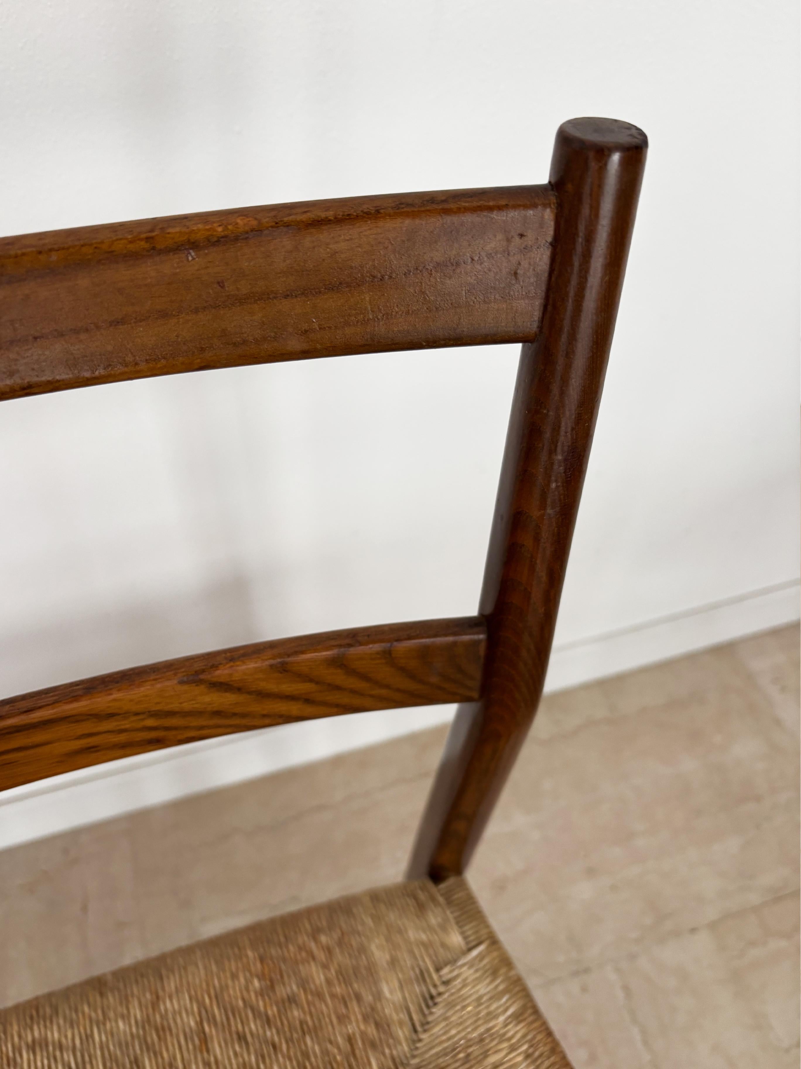 Gio Ponti Italienisches Midcentury Design Esszimmerstühle 