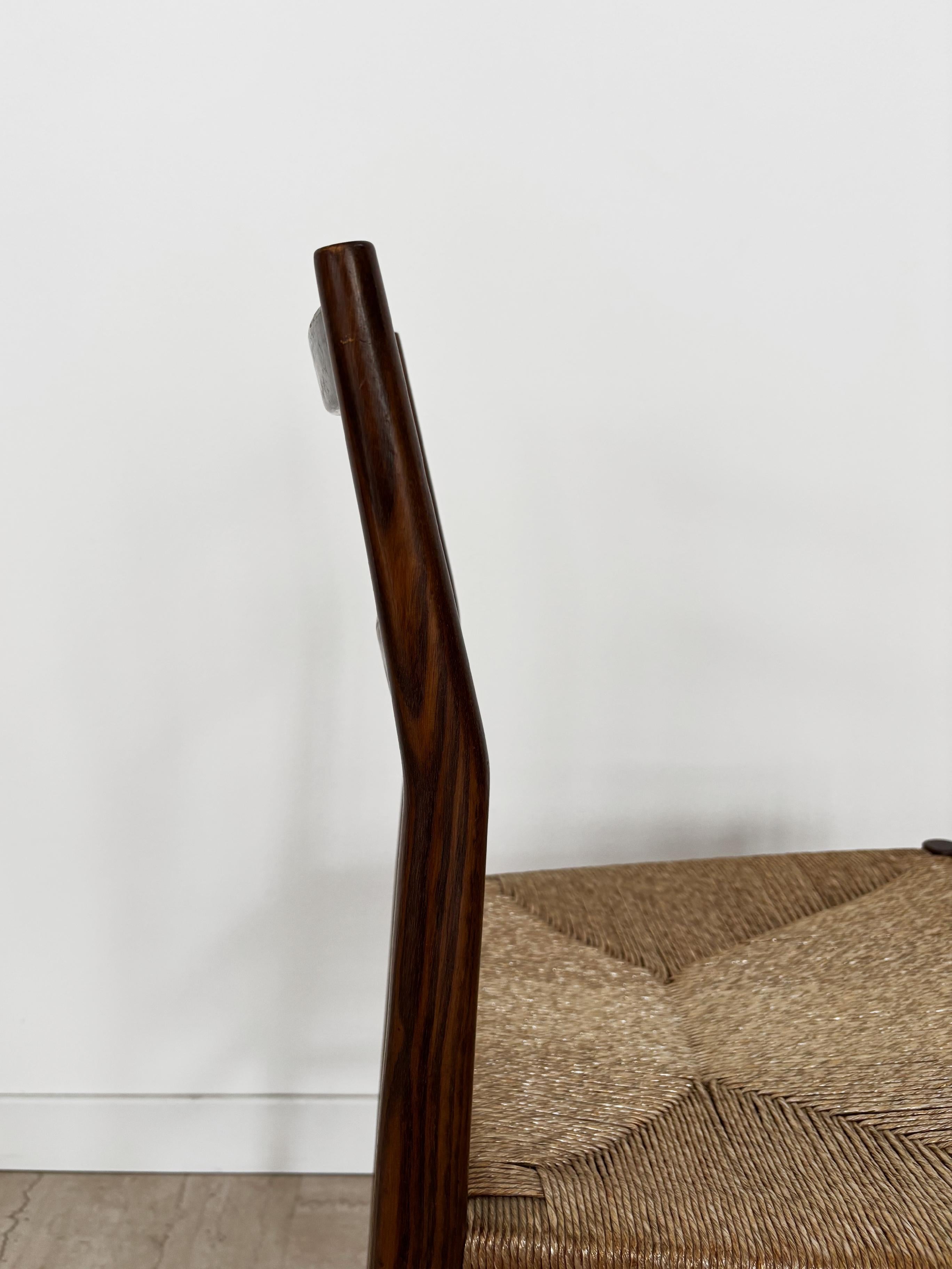 Gio Ponti Italienisches Midcentury Design Esszimmerstühle 