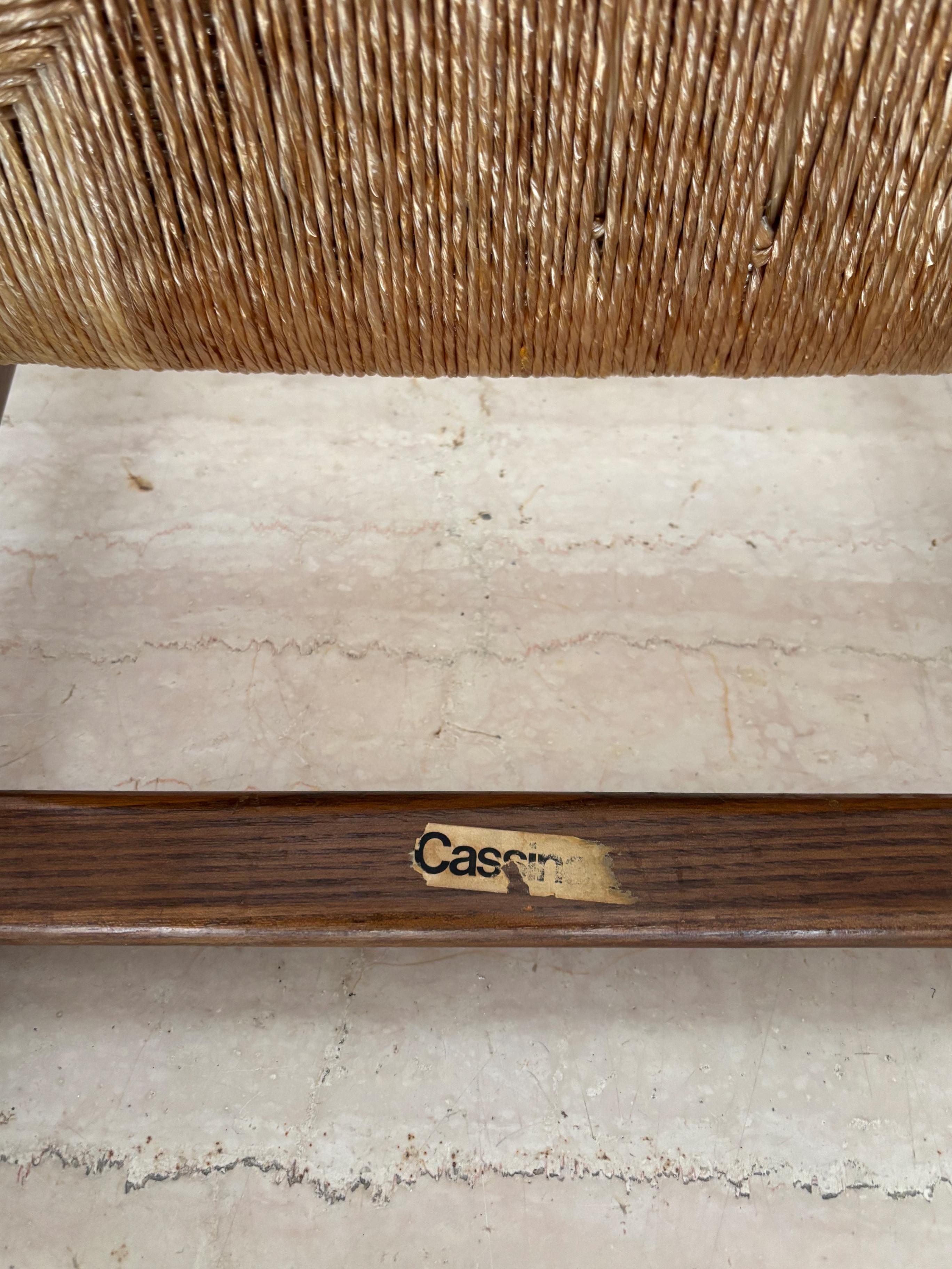 Gio Ponti Italienisches Midcentury Design Esszimmerstühle 