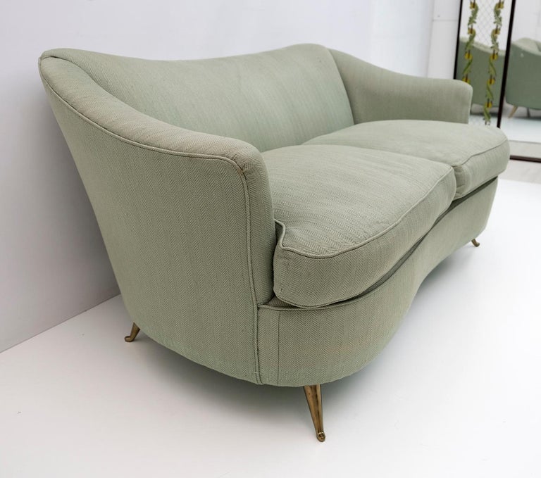 Gio Ponti Italian Sofa and Two Armchairs for Casa E Giardino, 1930s For ...