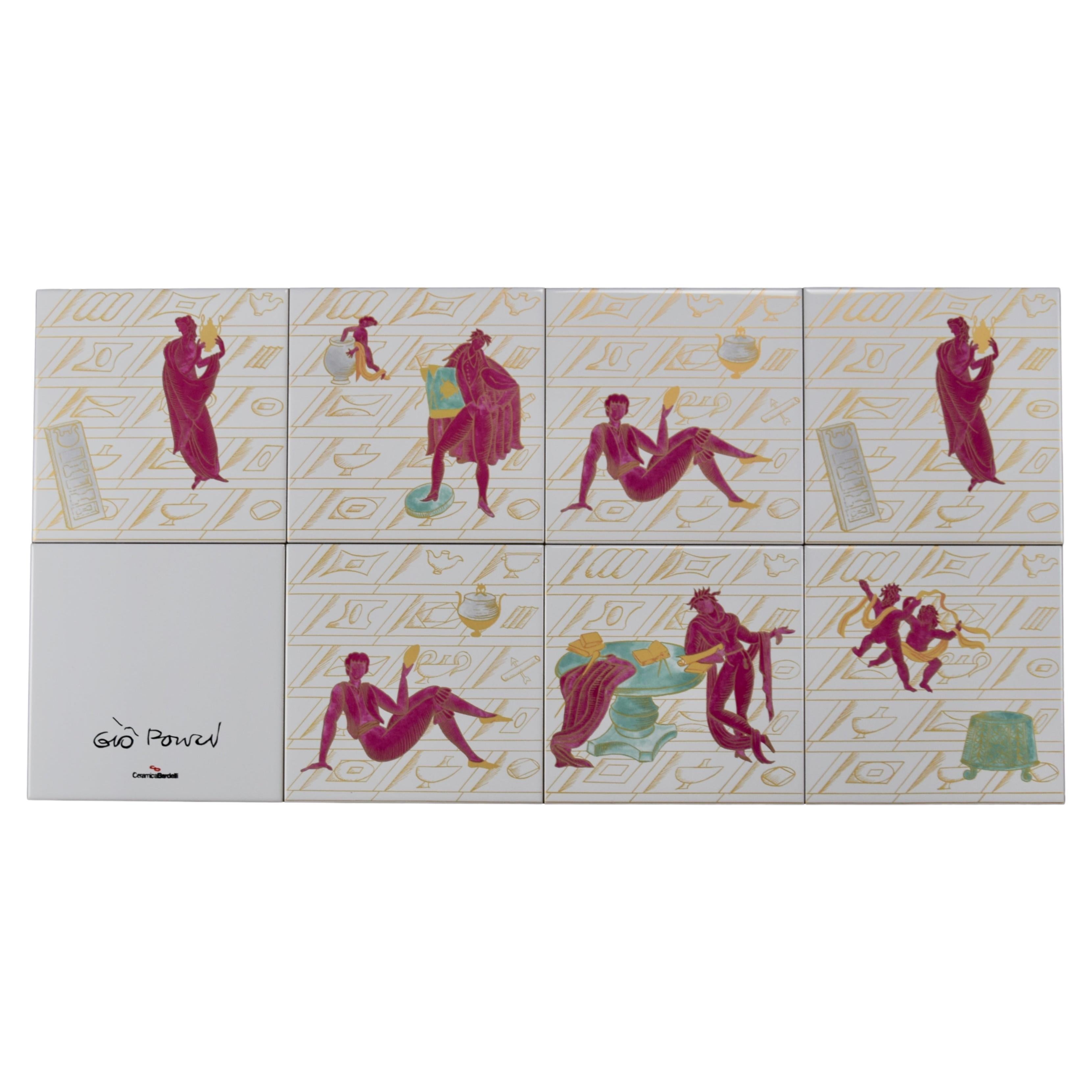 Are you looking for a unique and timeless addition to your home or business? Look no further than these 10 exquisite ceramic tiles designed by the legendary Gio Ponti for Bardelli Ceramica Italy. With their stunning design, 