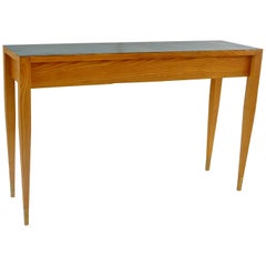 Gio Ponti Laminate and Ash Console from Hotel PdP Roma, 1964