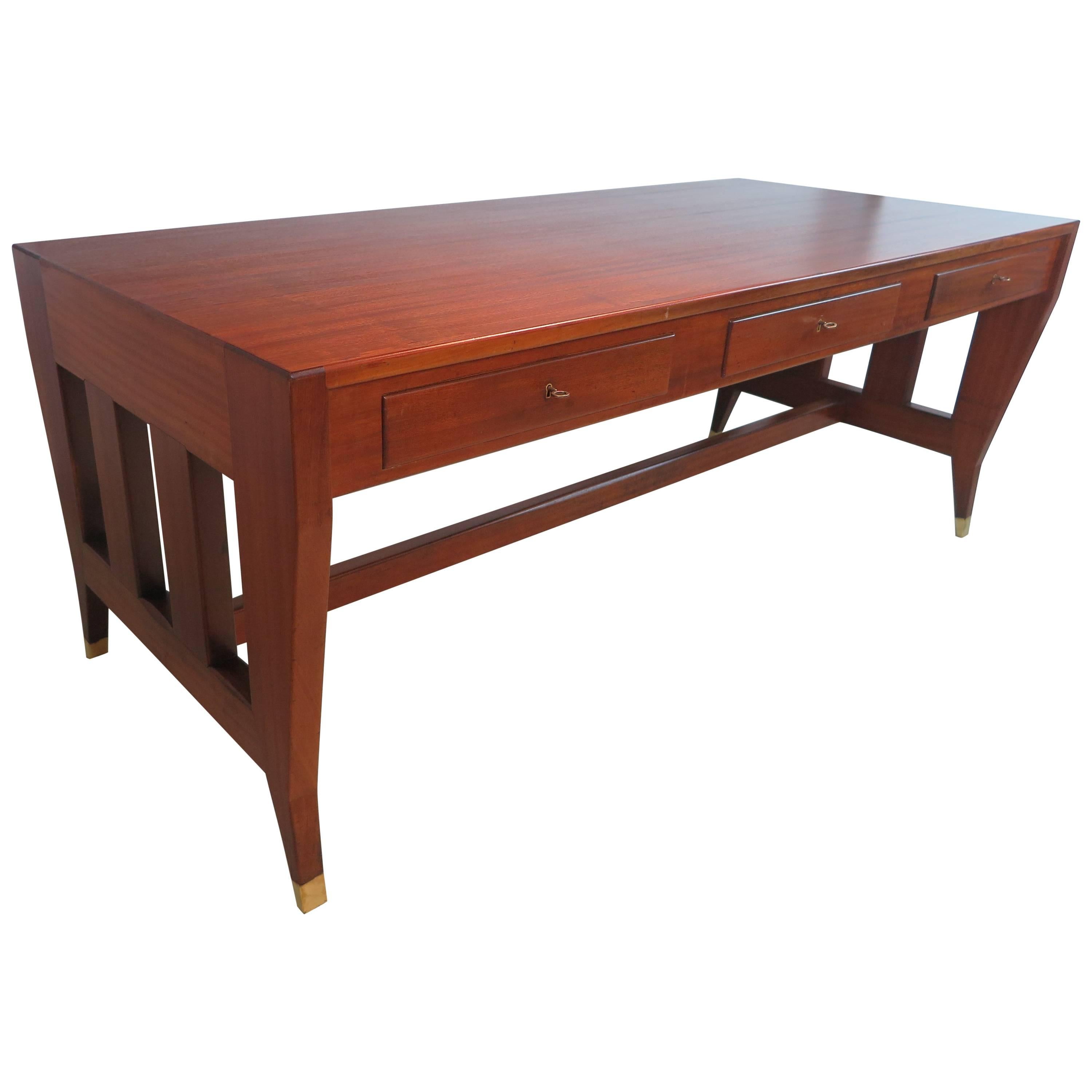 Gio Ponti Large Desk, Library Table