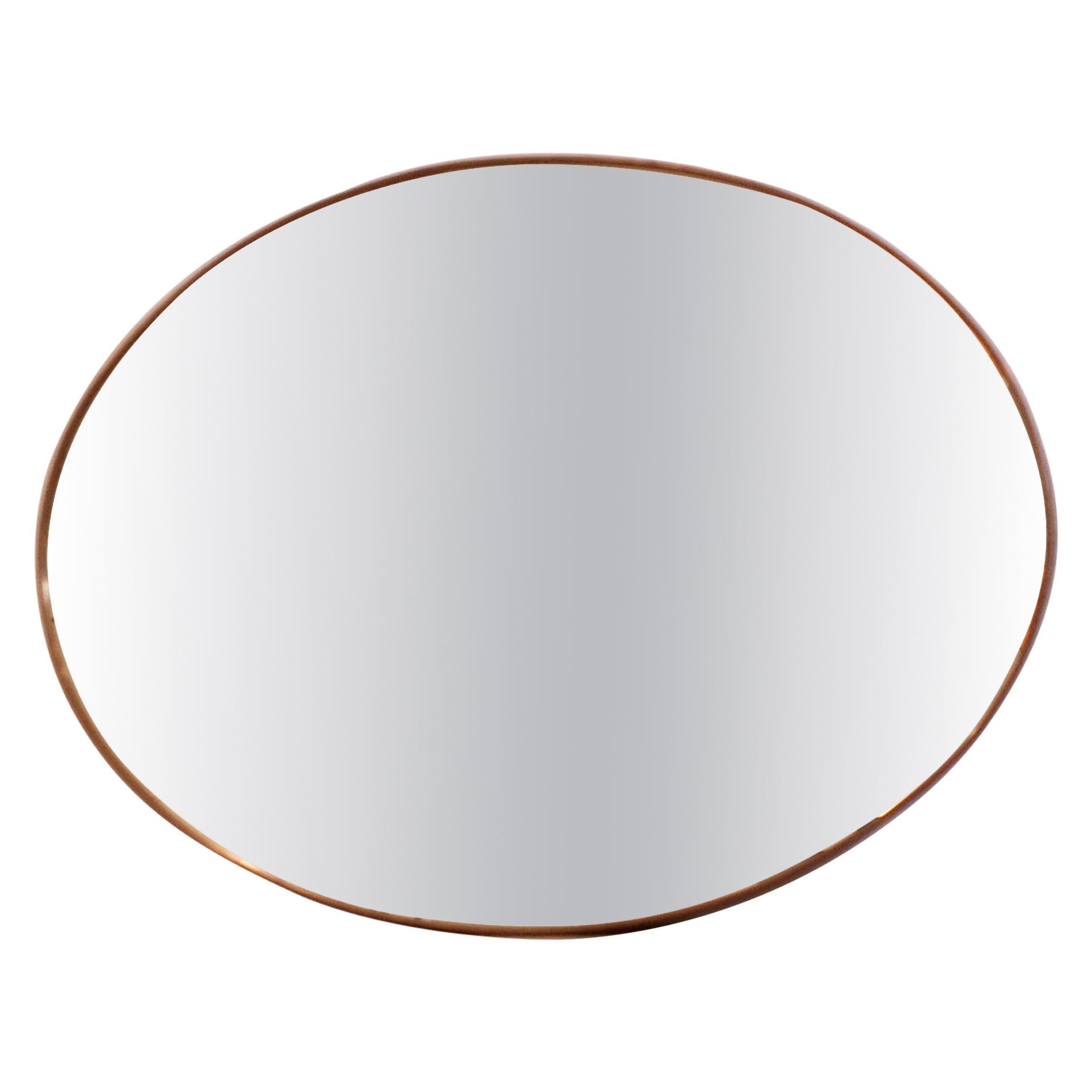 Gio Ponti Large Wall Mirror by Fontana Arte