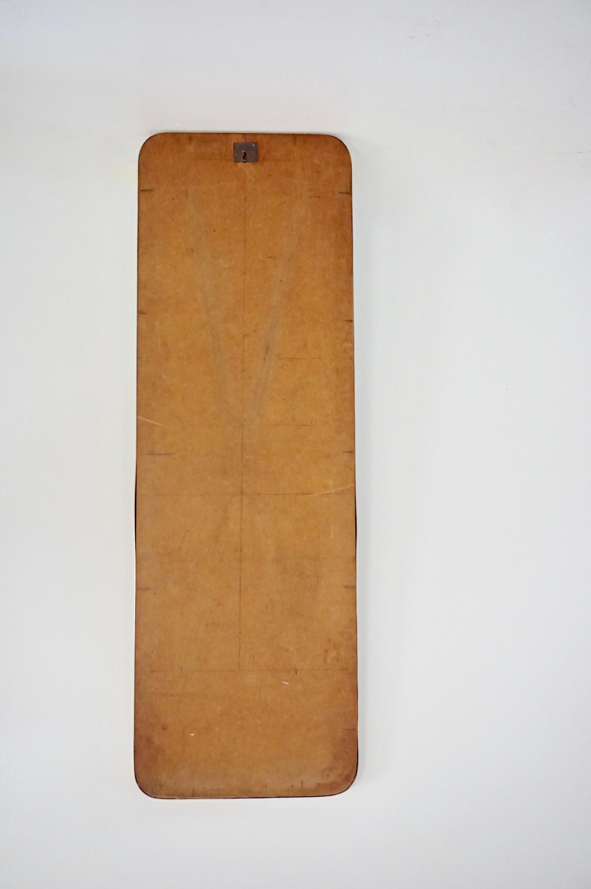 Gio Ponti Large wall mirror by Fontana Arte from the Hotel Royal, Naples, 1955 For Sale 6