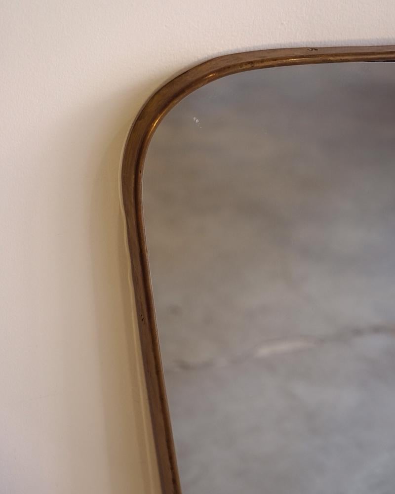 Gio Ponti Large Wall Mirror by Fontana Arte - III In Good Condition For Sale In New York, US