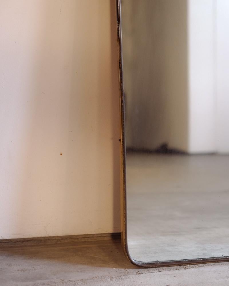 Italian Gio Ponti Large Wall Mirror by Fontana Arte - V For Sale