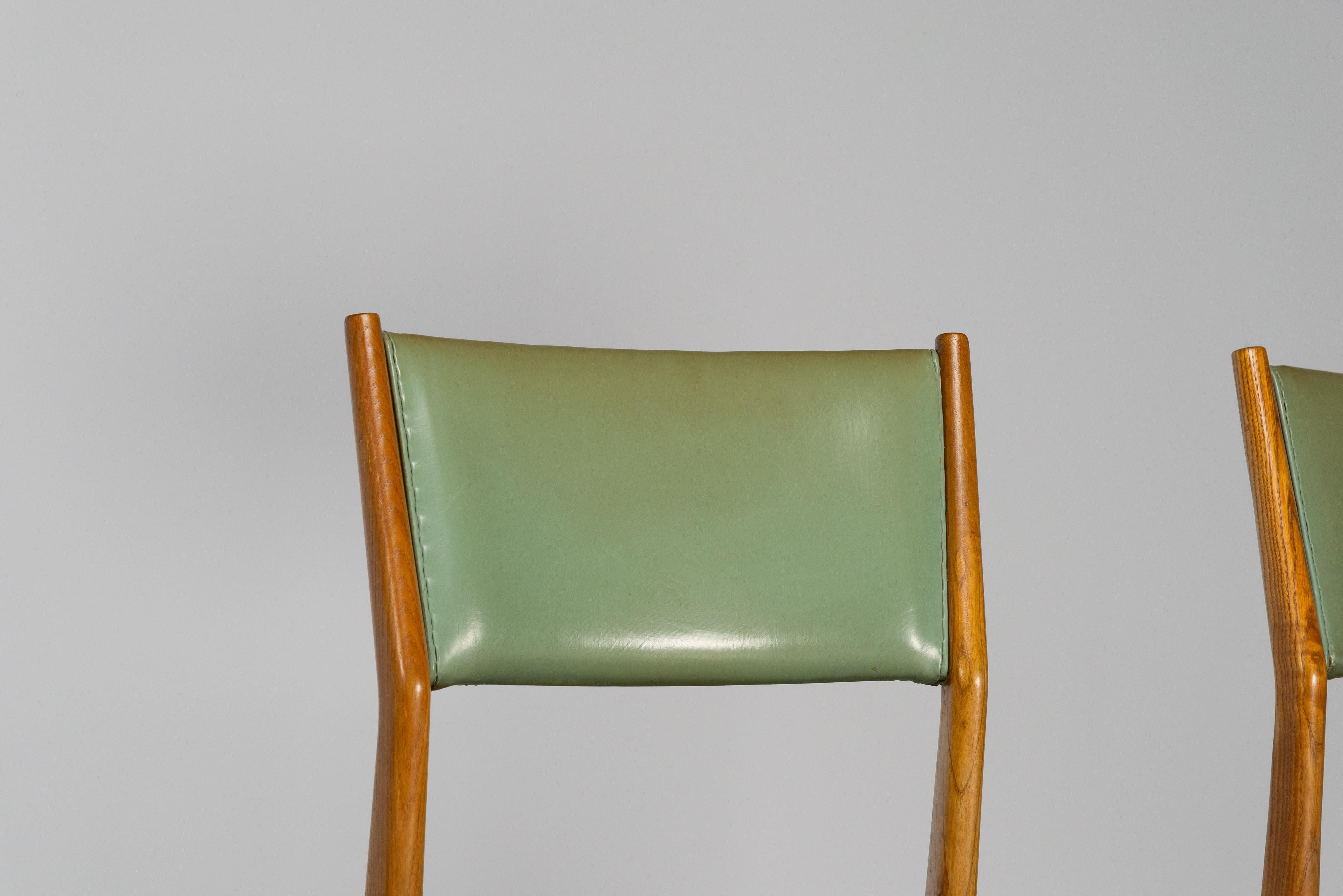 Gio Ponti Leggera 646 Stühle von Cassina, Italien 1957 4