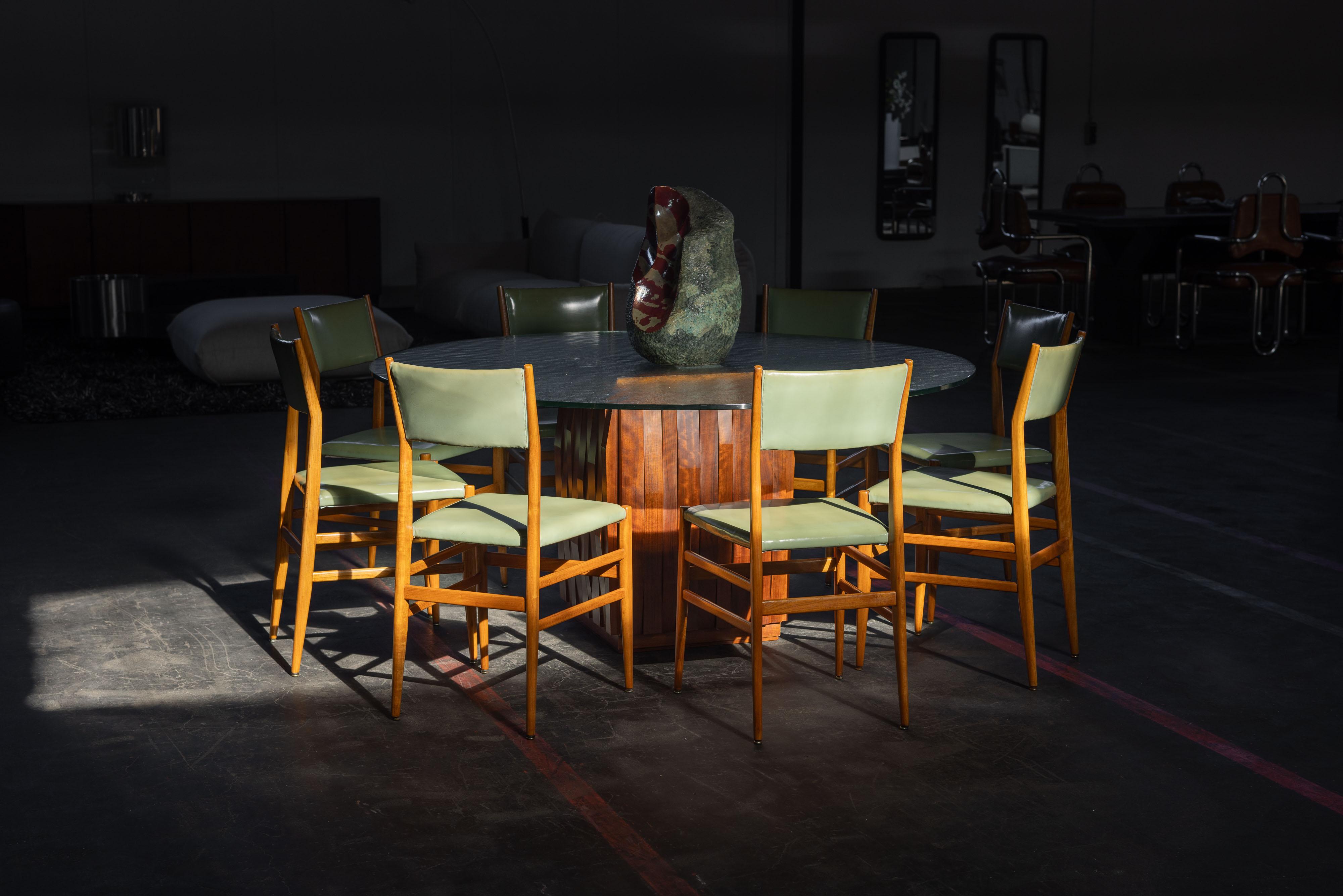 Gio Ponti Leggera 646 Stühle von Cassina, Italien 1957 13