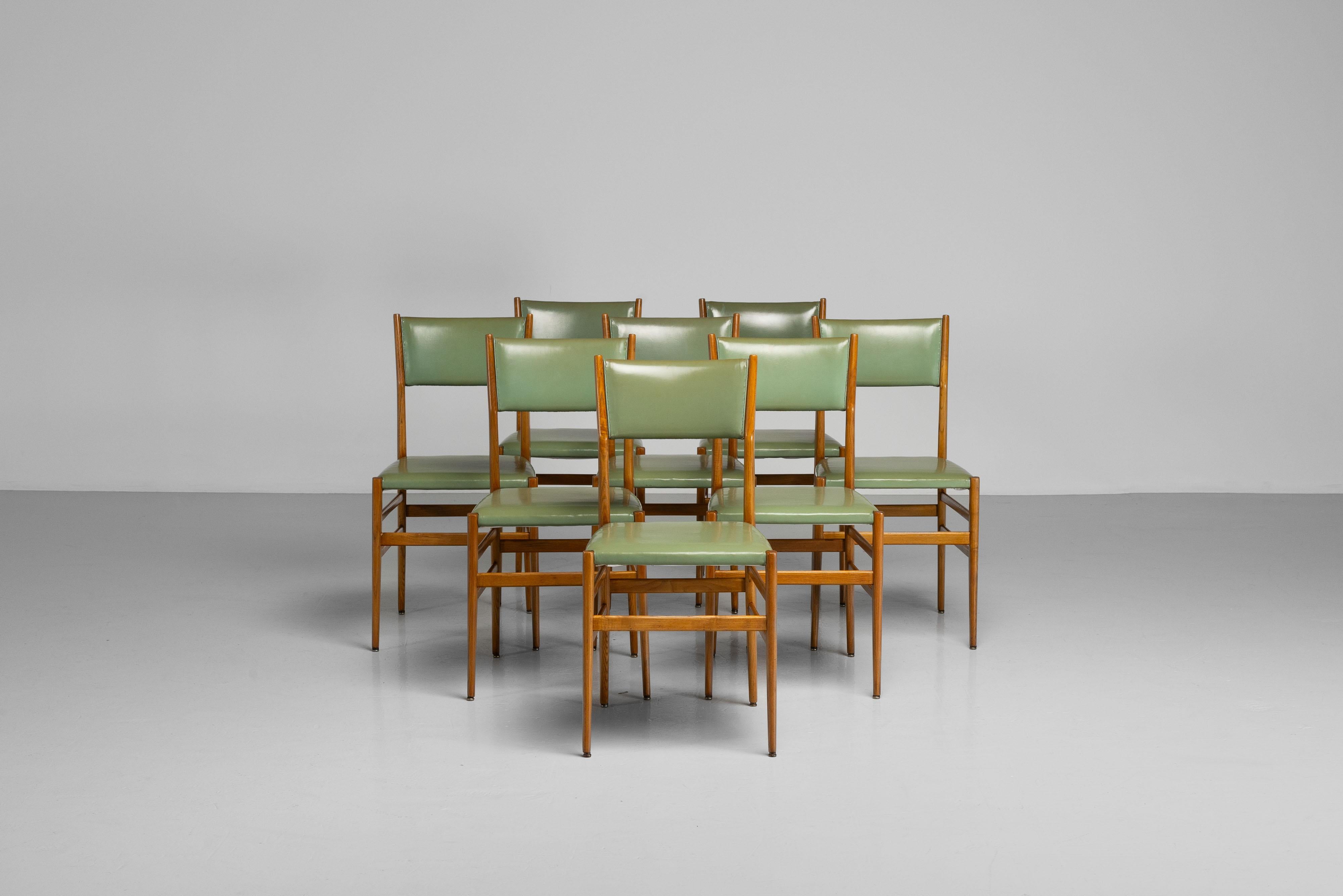 Gio Ponti Leggera 646 Stühle von Cassina, Italien 1957 (Italienisch)