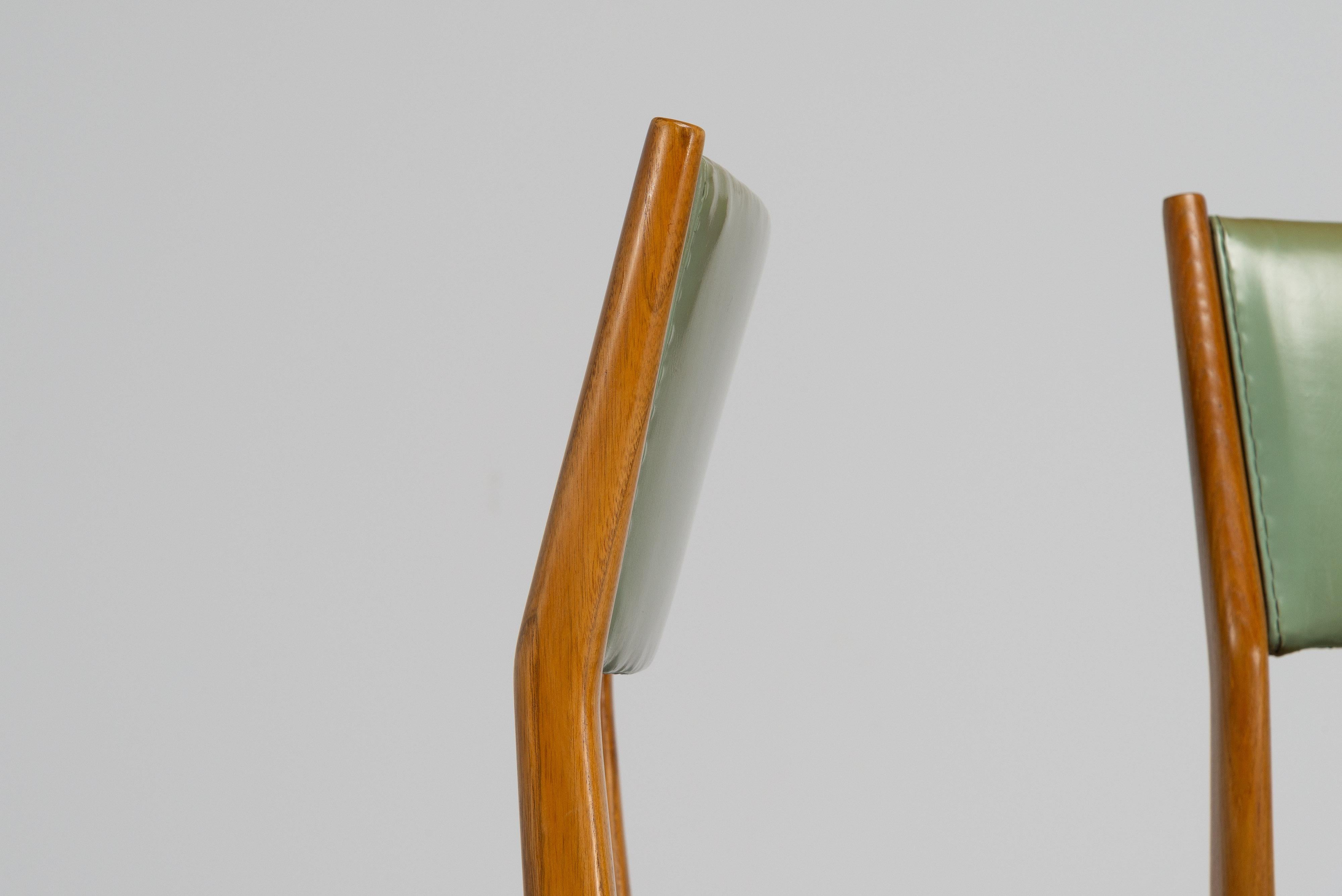 Gio Ponti Leggera 646 Stühle von Cassina, Italien 1957 1